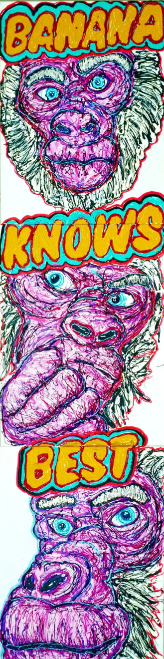 Lieuwe van Gogh, Banana Knows Best, 2022