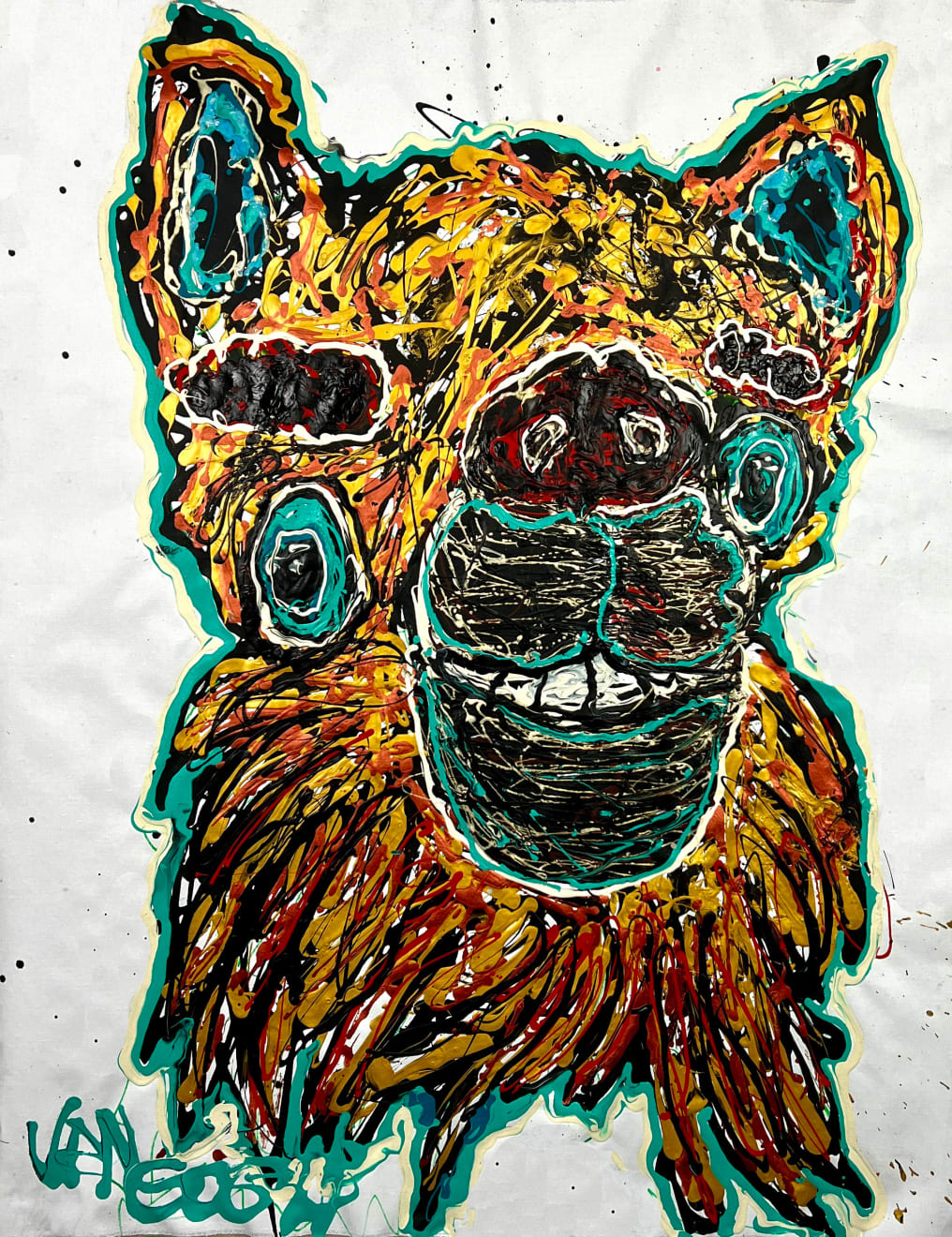Lieuwe van Gogh, Hardcore Alpaca - 'The One Who Stares At His Ceiling A lot' 04/08, 2022
