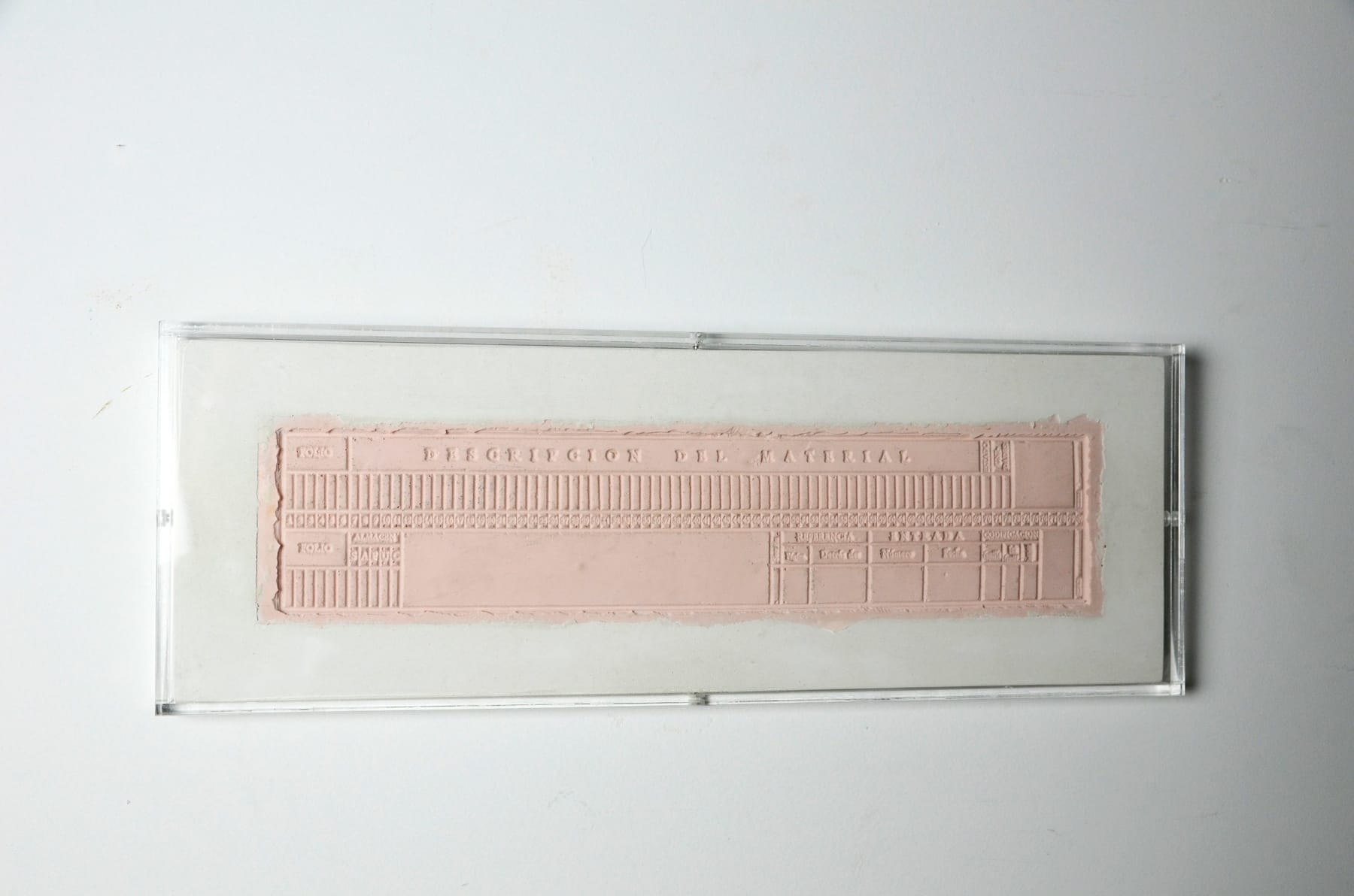 Dalila Gonçalves, Descripción del Material , 2017