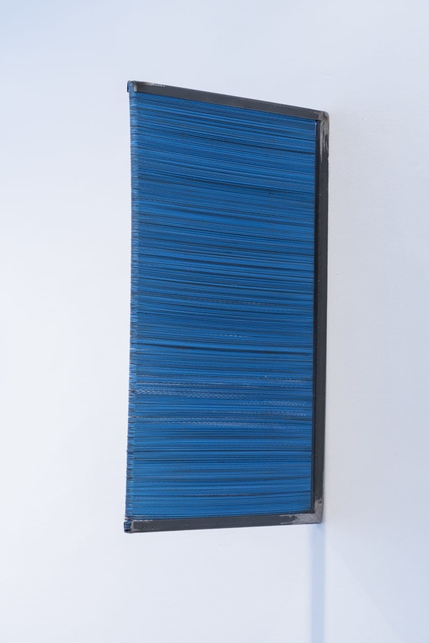 Dalila Gonçalves, Serras (blue), 2016