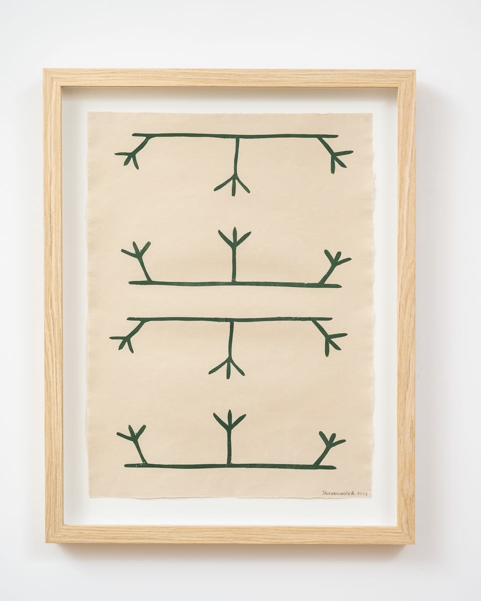 Sheroanawe Hakihiiwe, His Hipe Raharaka (Little Tree Branches), 2021