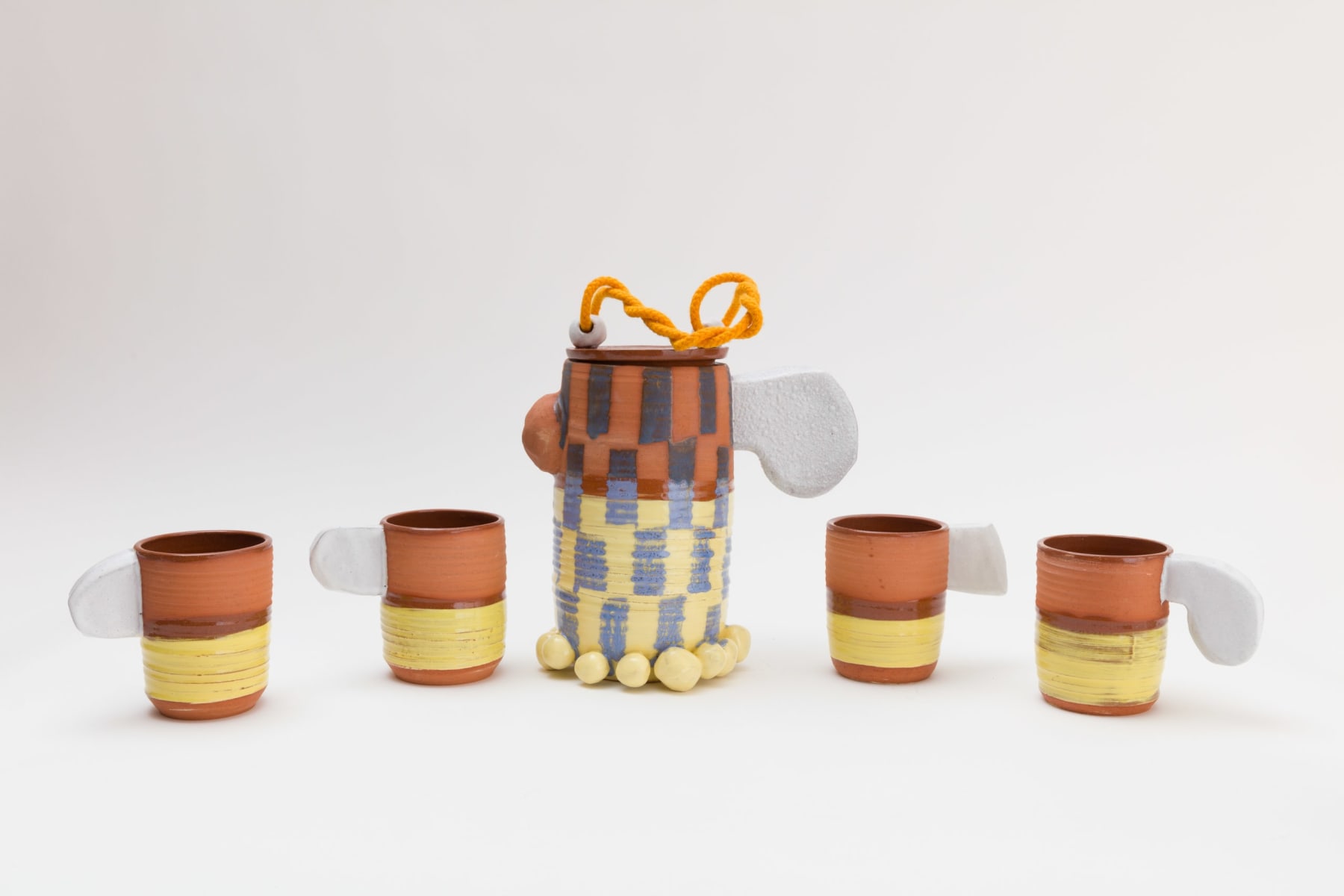 Francesca Anfossi, Chicken Tea Set , 2025