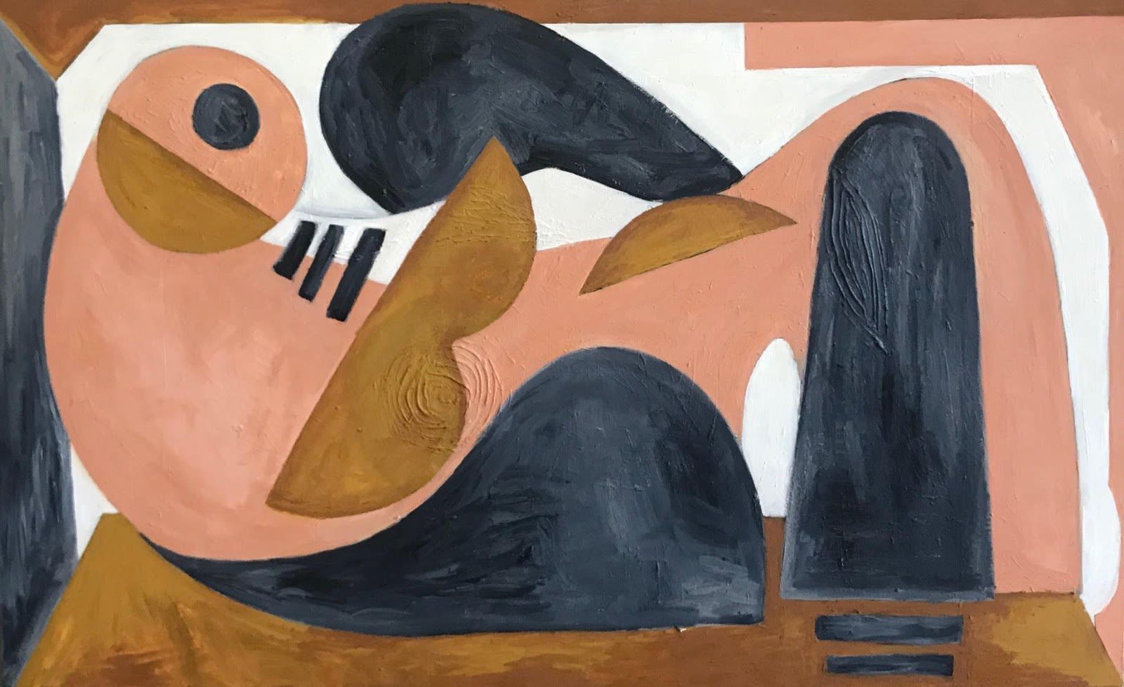 Mattea Perrotta, Reclining nude , 2017