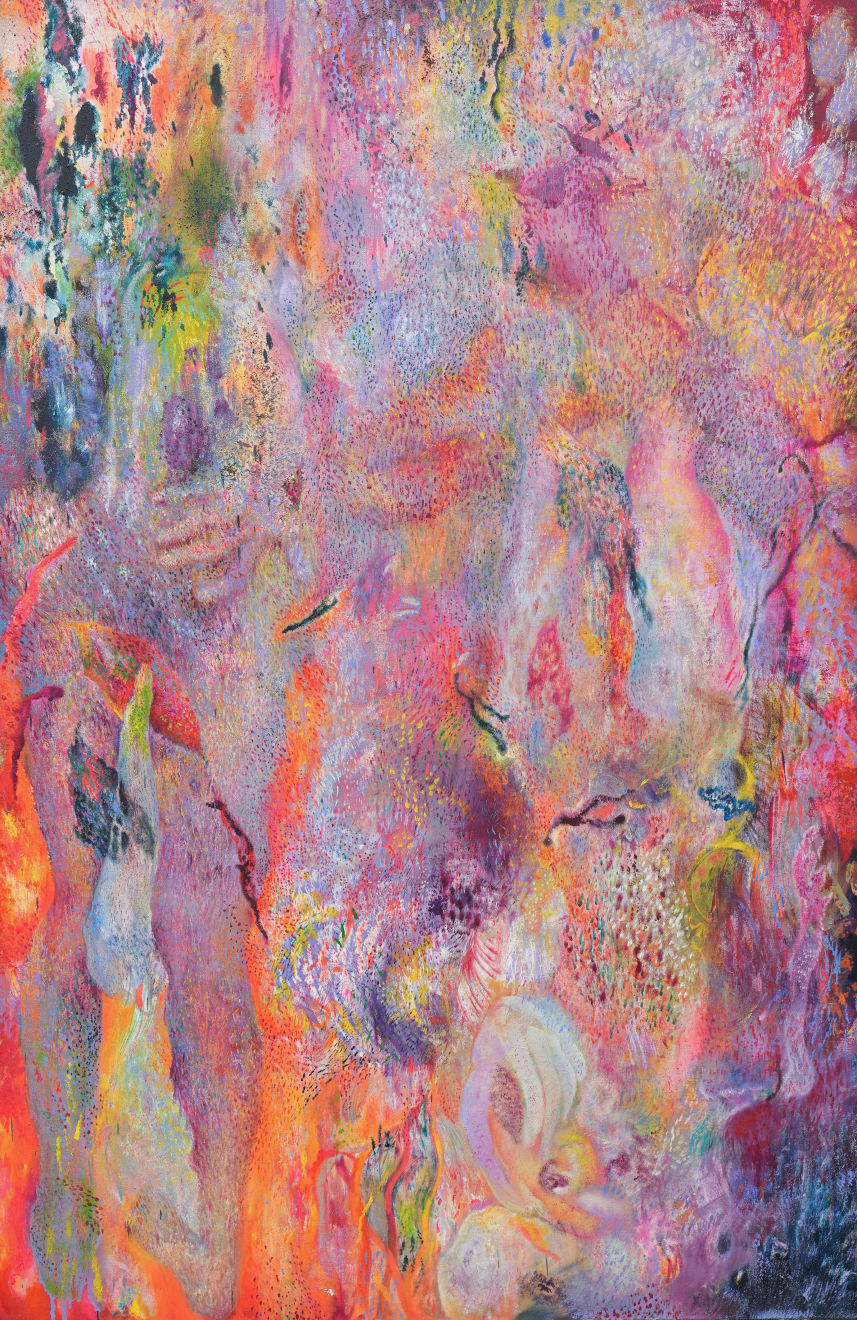 Wenhui Hao, Flowing Flames, 2023