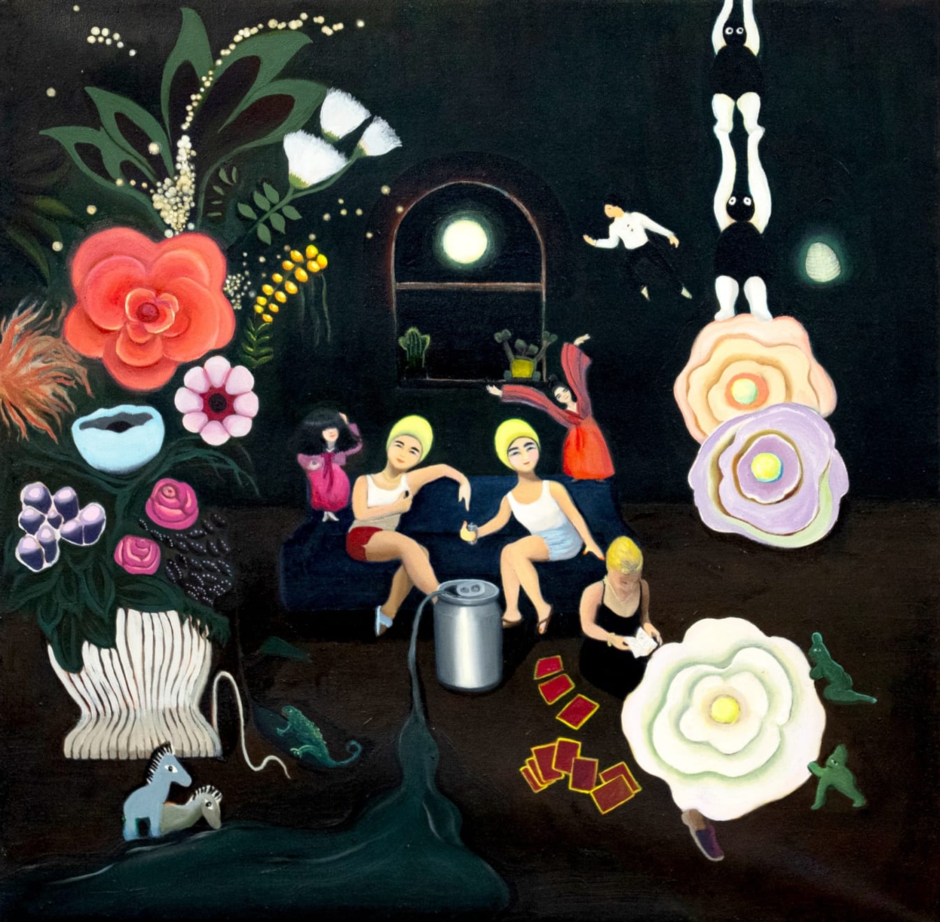 Jessica Wee, Single K-sisters drinking beers, 2021