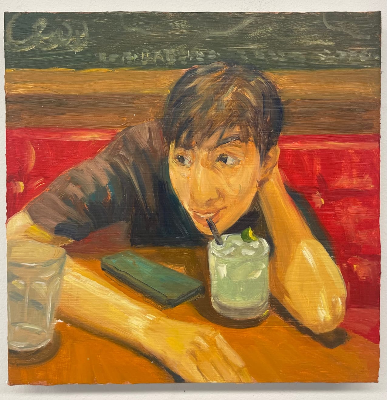 Li Wang, Had a drink with Oliver, 2023