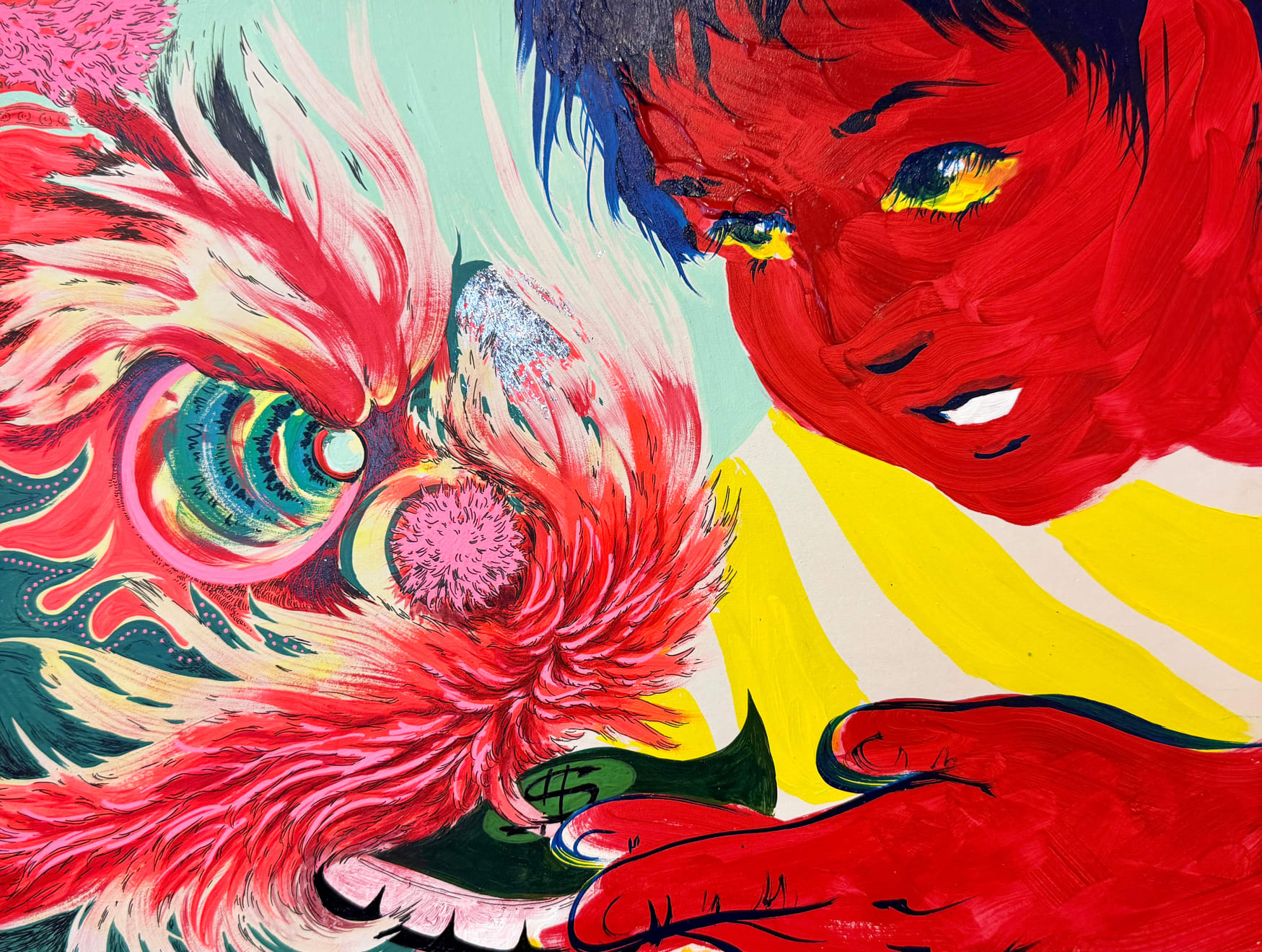 Susan Kim Alvarez, "Roar for the Riches", 2024