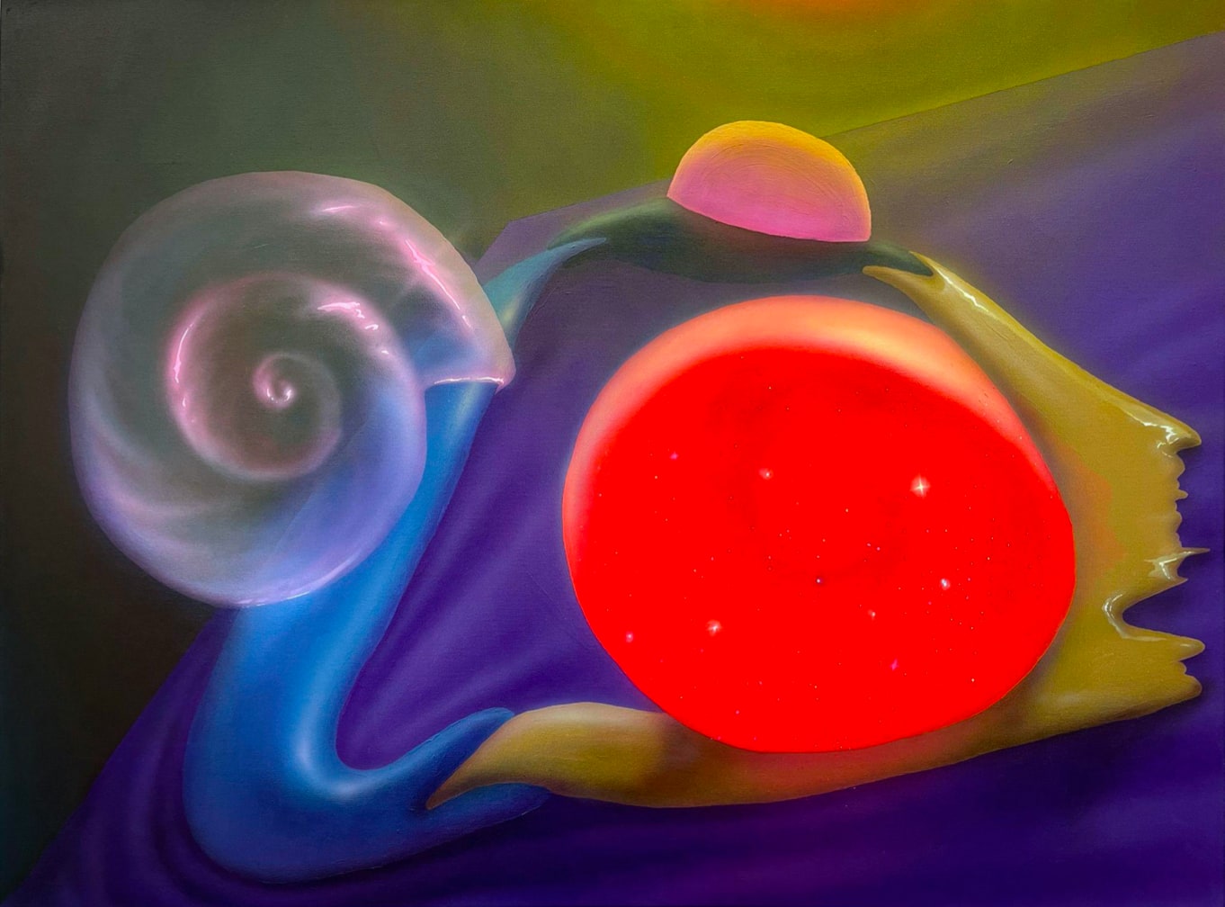 Nianxin Li, Slide to the dark side, 2023