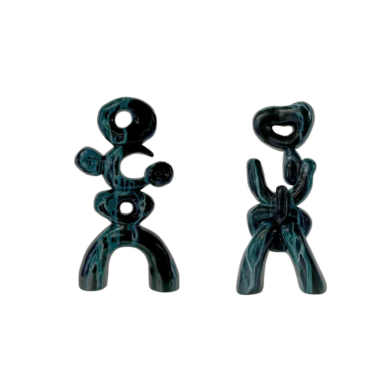 Lauren Baker, Eros Totems - Obsidian Finish, 2024