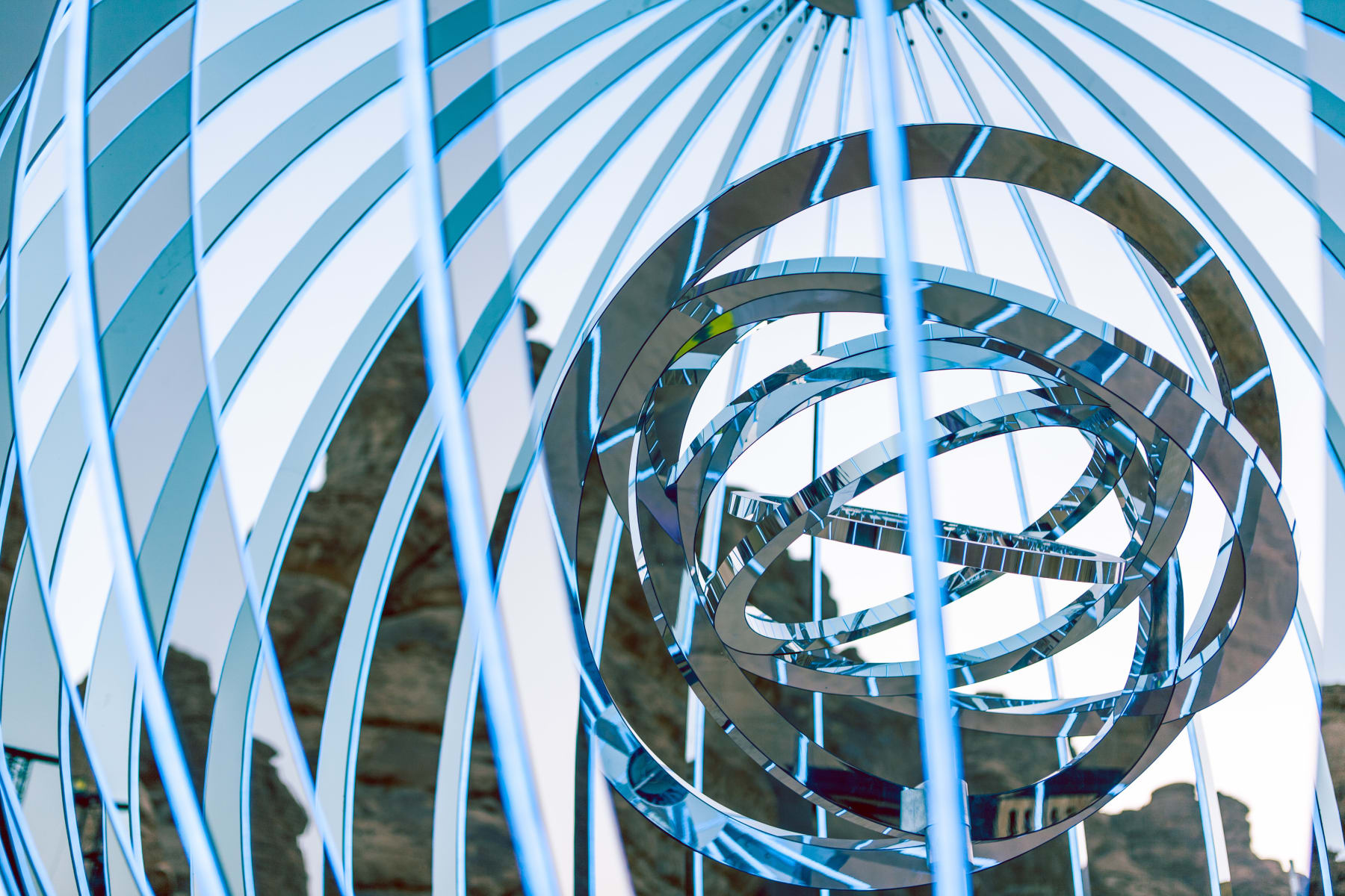 Frequency Of The Moon, 4M - Desert Installation, 2020