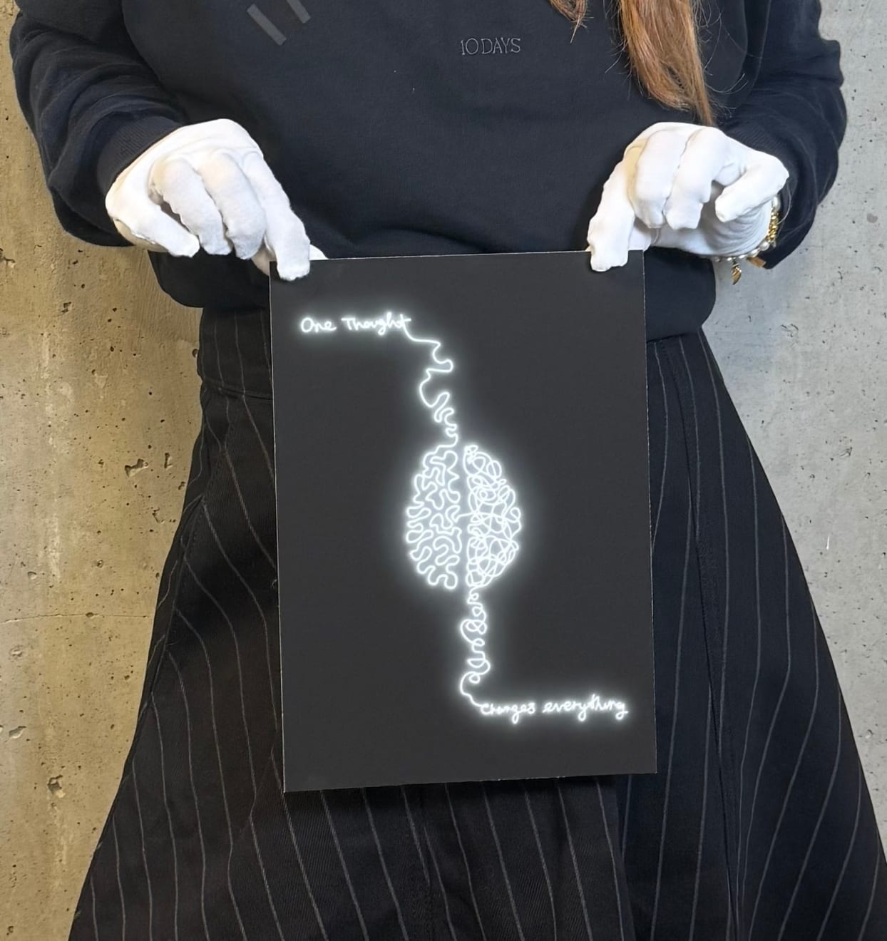 Lauren Baker, .One Thought... A4 test PP - £75