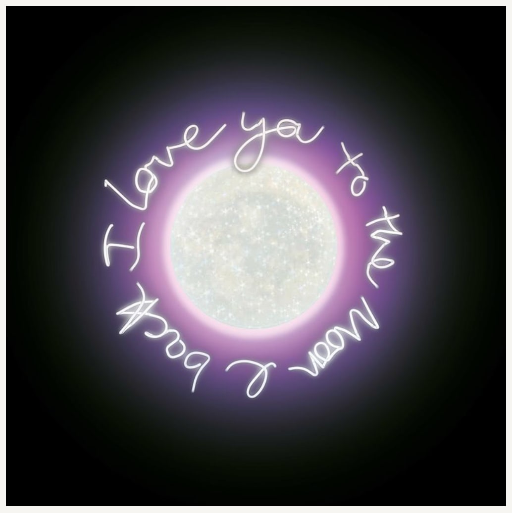 Lauren Baker, .Pink Moon (Supersize) 100cm AP