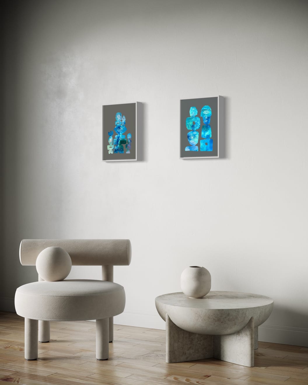 Lauren Baker, Megalith Totem - We Go Everywhere Together, 2024