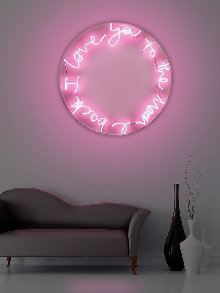 Lauren Baker, To the Moon & Back (Pink), Large, 2015