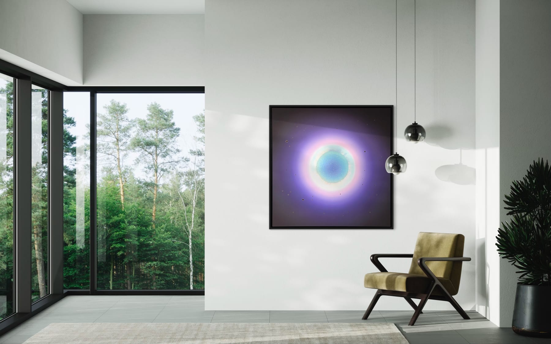 Lauren Baker, Astral Nebula, Unique, 2023