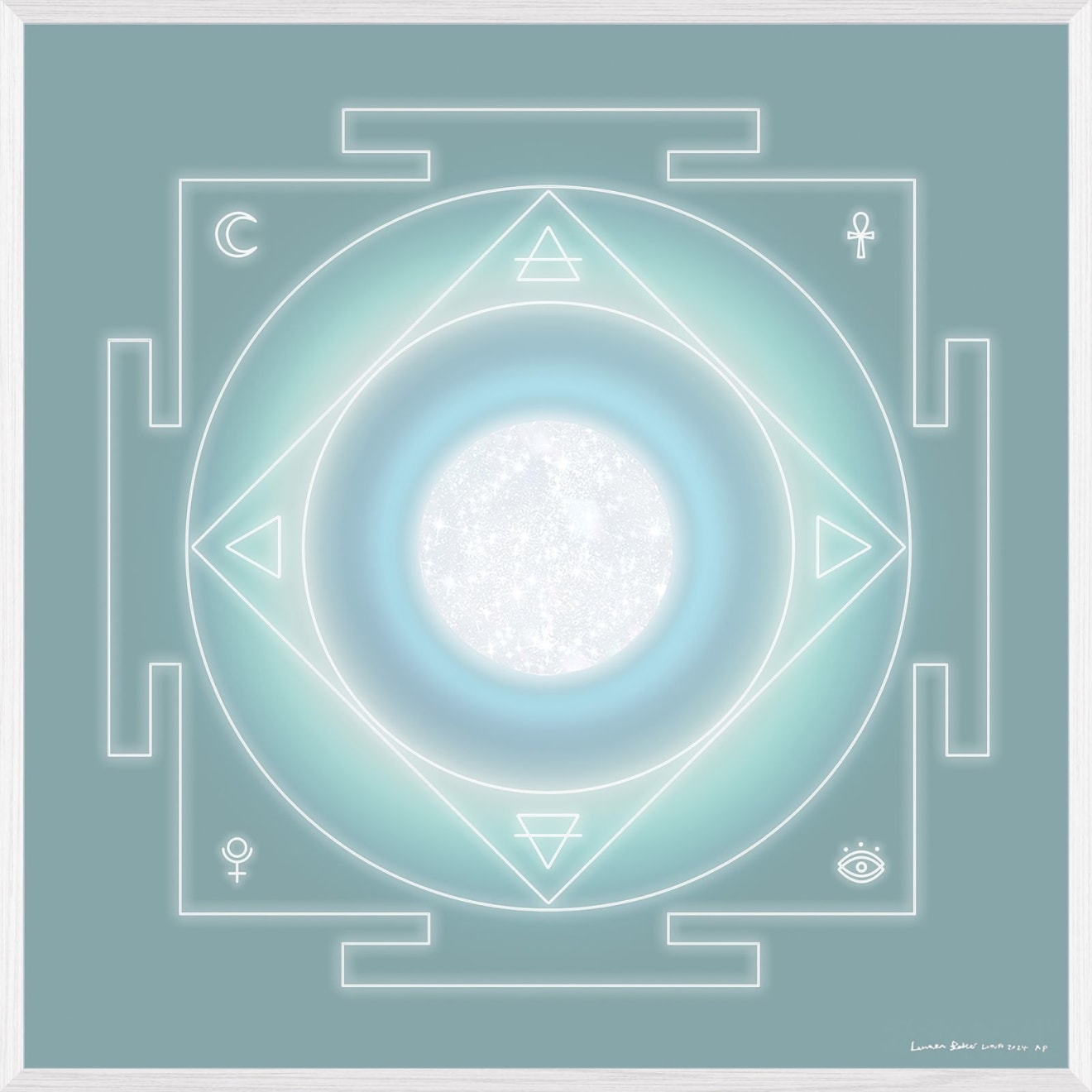 Lauren Baker, Yantra Alchemy: Symbols of Transformation, 2024