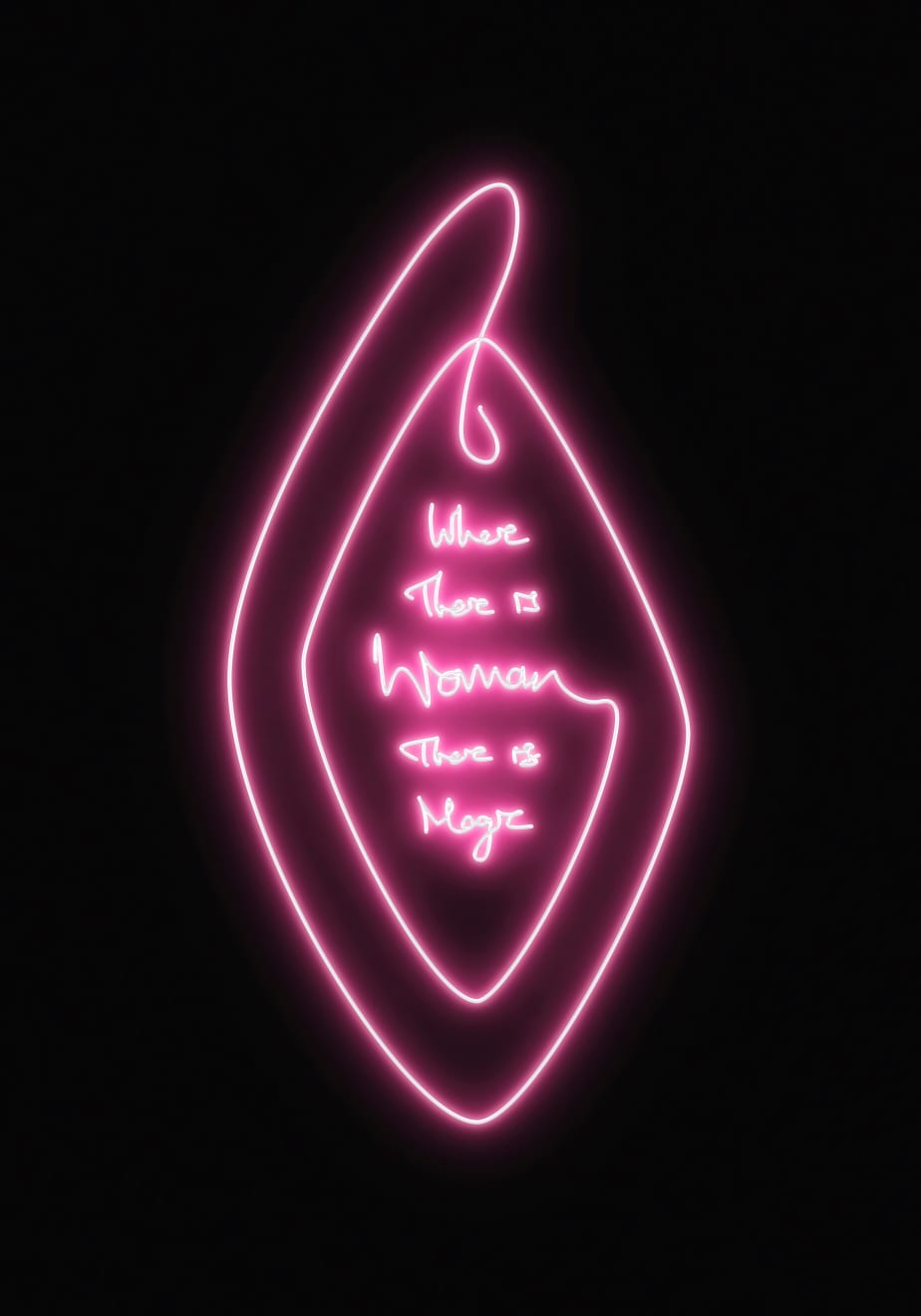 Lauren Baker, Woman Magic - Pink, Small, 2024