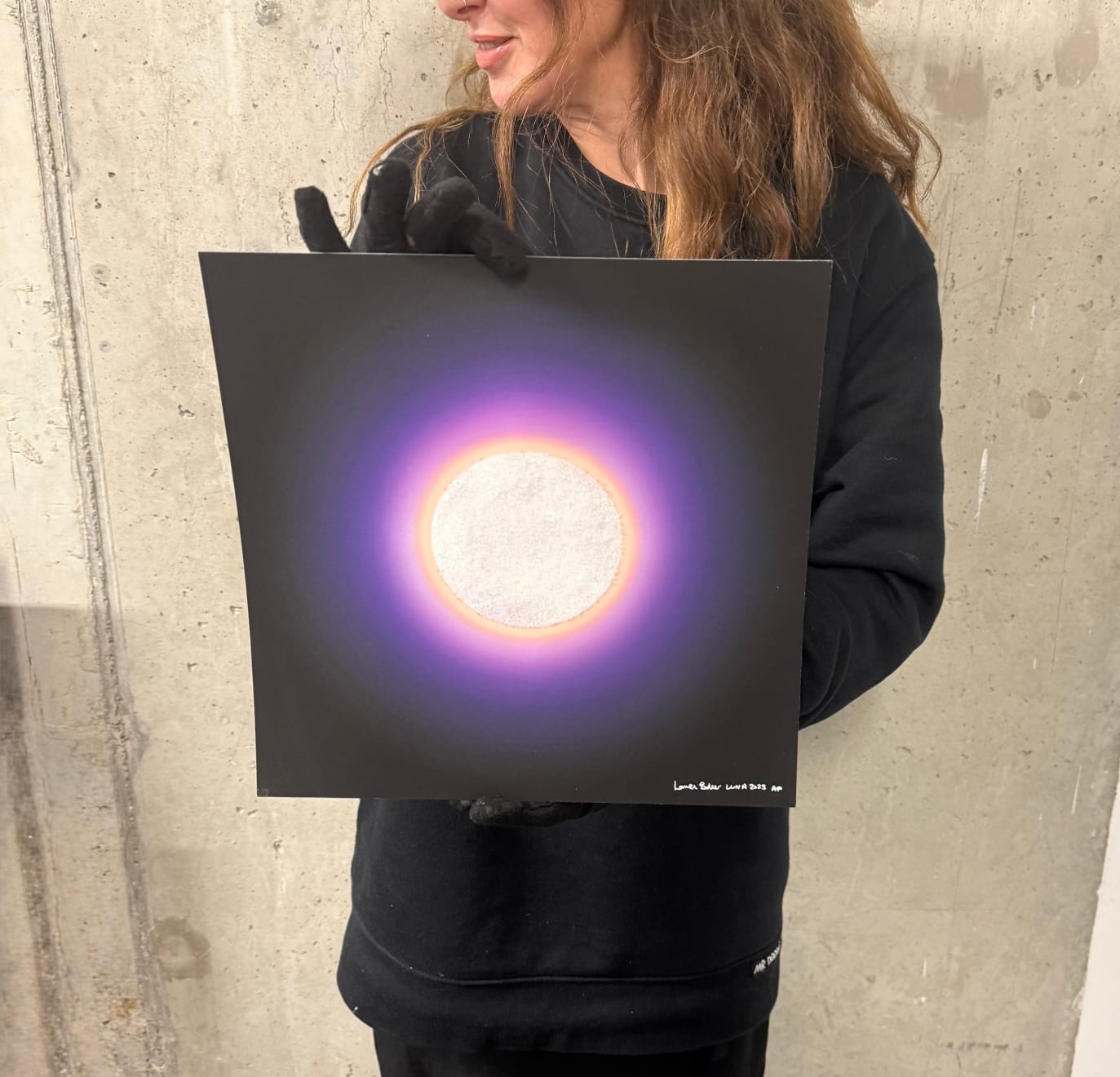 Lauren Baker, .Crown Chakra 30cm AP Test