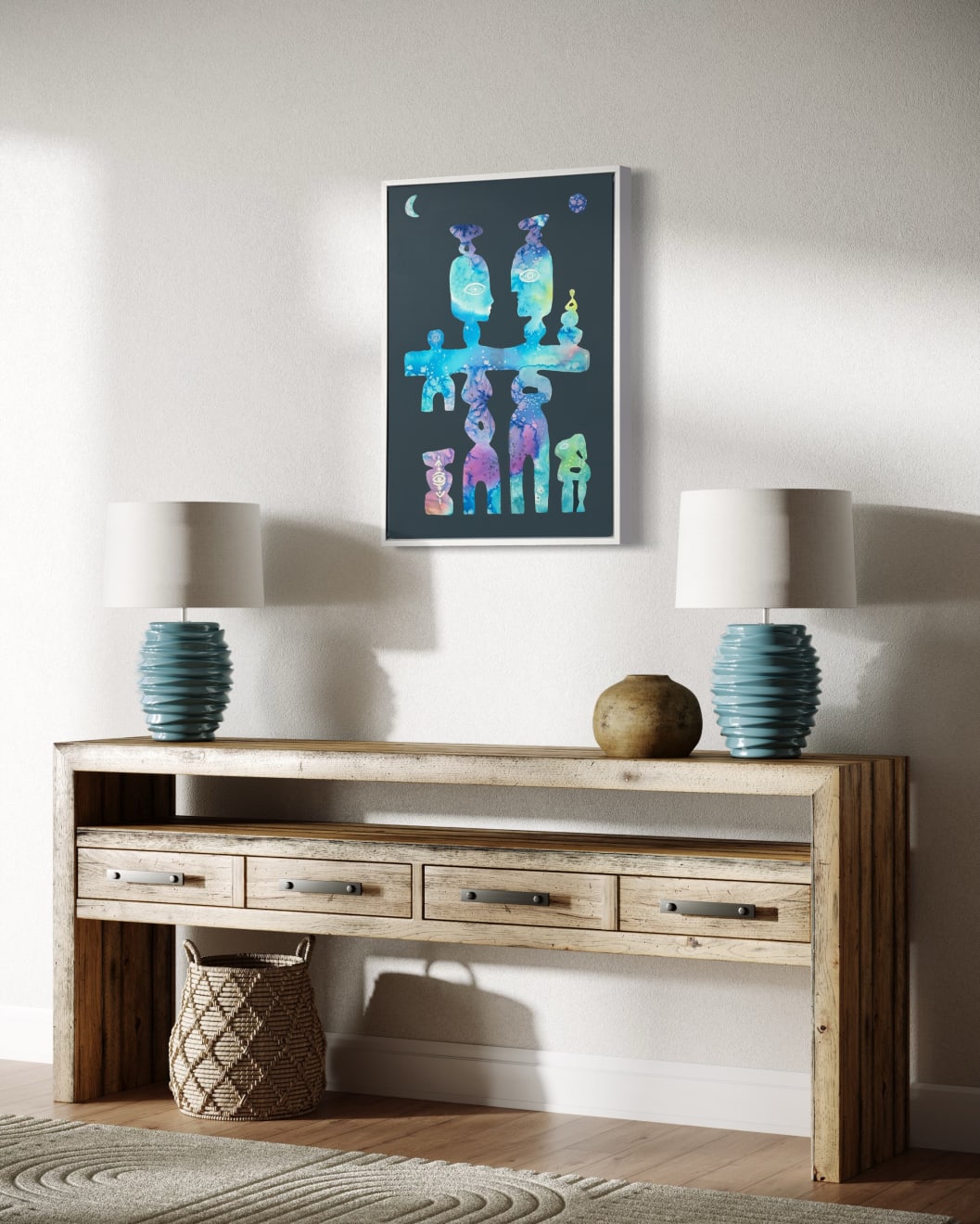 Lauren Baker, Megalith Totem - Family, 2024