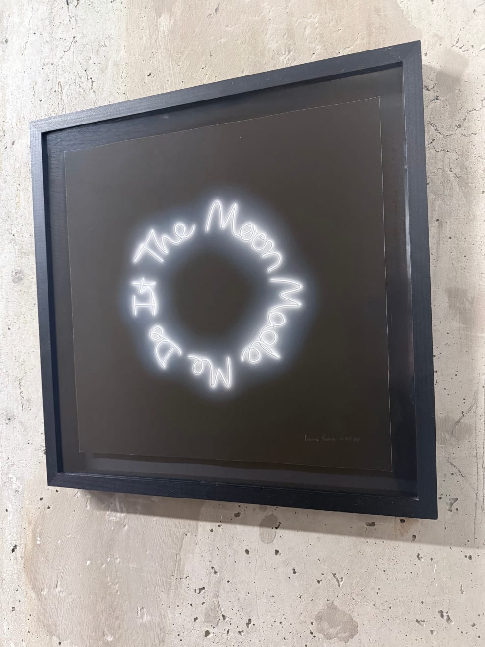 Lauren Baker, .Full Moon - Framed AP, 2017