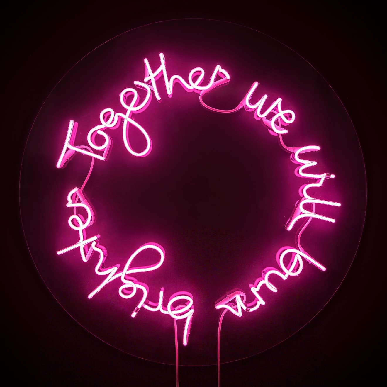 Lauren Baker, Together We Will Burn Brighter, 2018