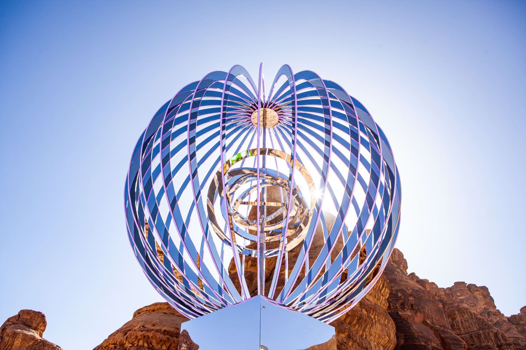 Frequency Of The Moon, 4M - Desert Installation, 2020