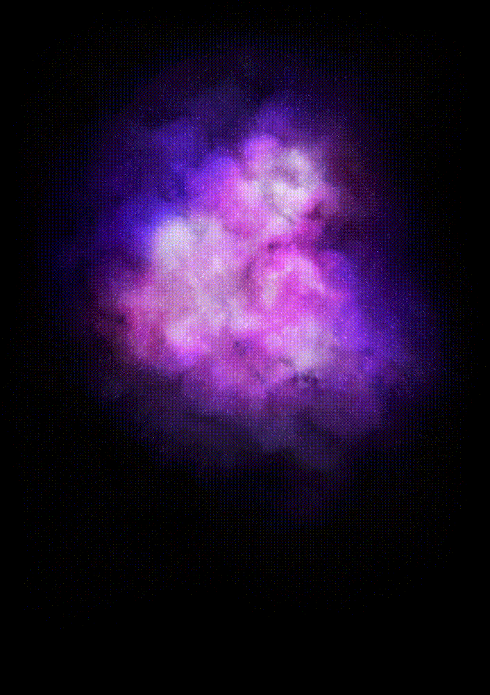 Lauren Baker, Stardust - The Deep Field (Lenticular), 2018