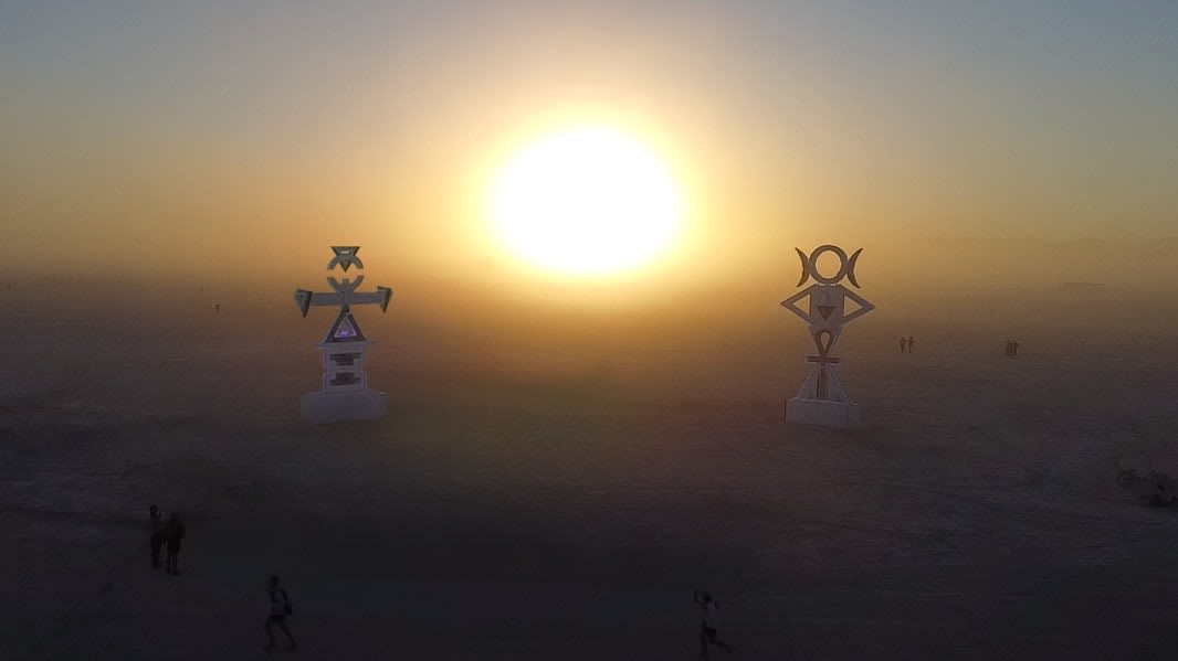 Lauren Baker, Wisdom Totems, 10M, Burning Man, 2023