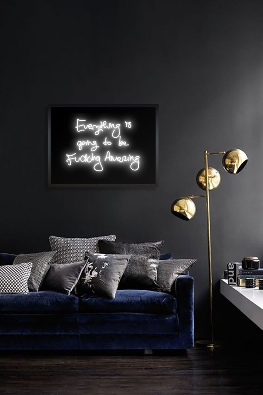 Lauren Baker, Fucking Amazing (White), 2019