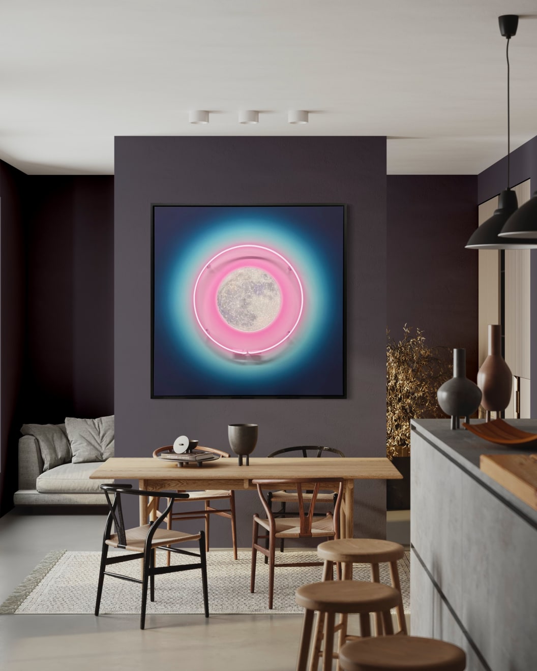 Lauren Baker, Radiant Moon (Medium), 2022