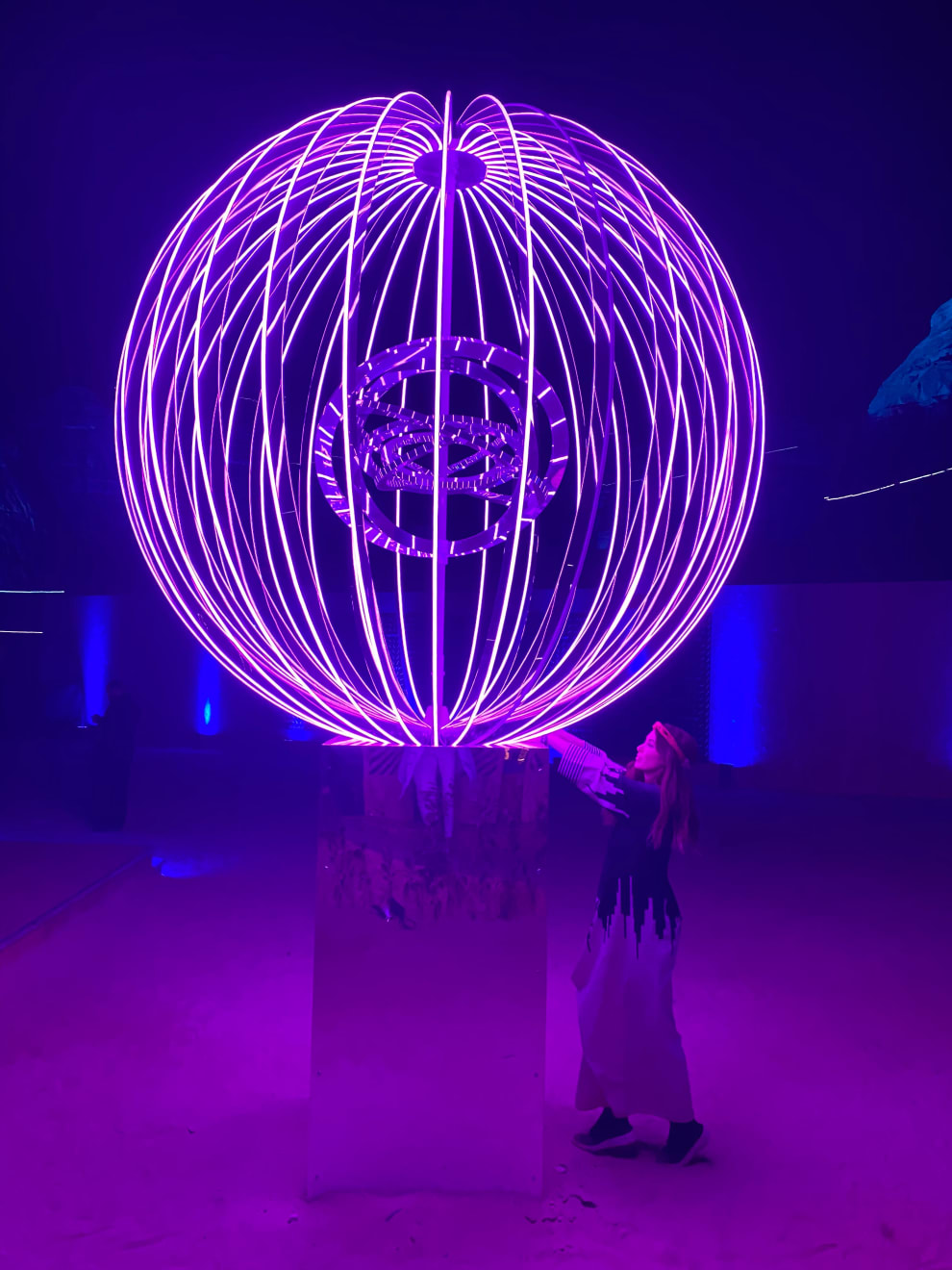 Frequency Of The Moon, 4M - Desert Installation, 2020