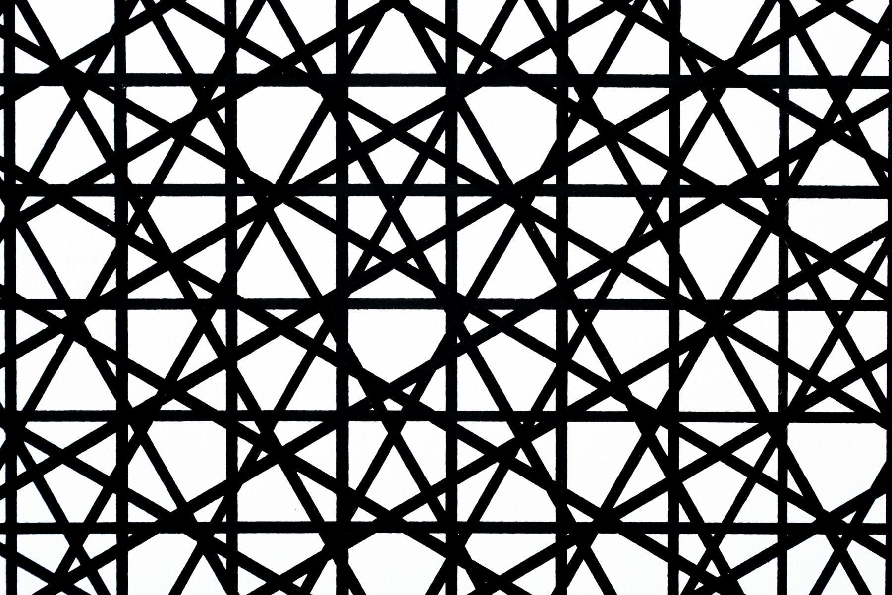 François Morellet, 3 double trames, 0, 30, 60, 1972