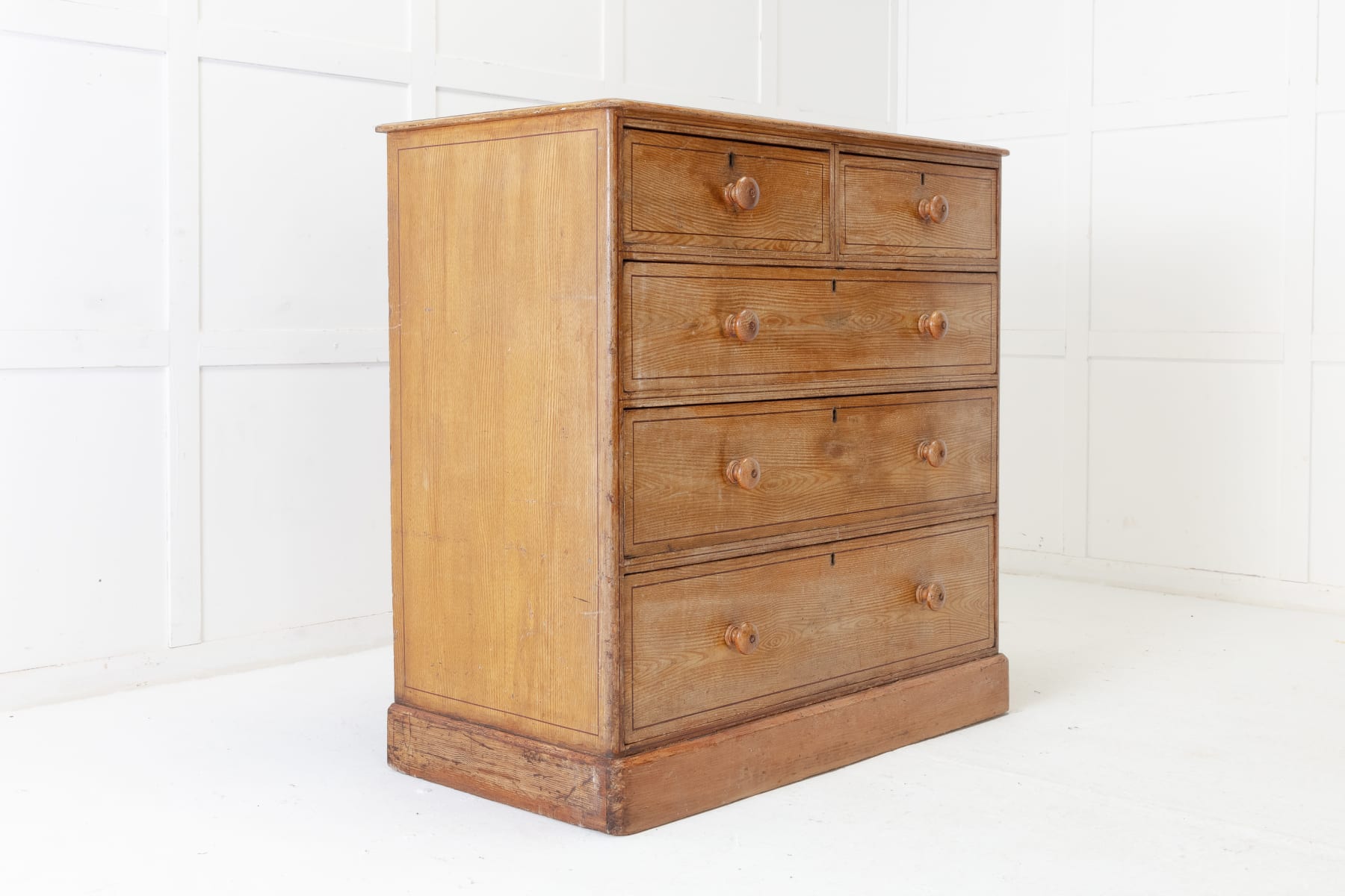 19th Century Victorian Pine Chest of Drawers