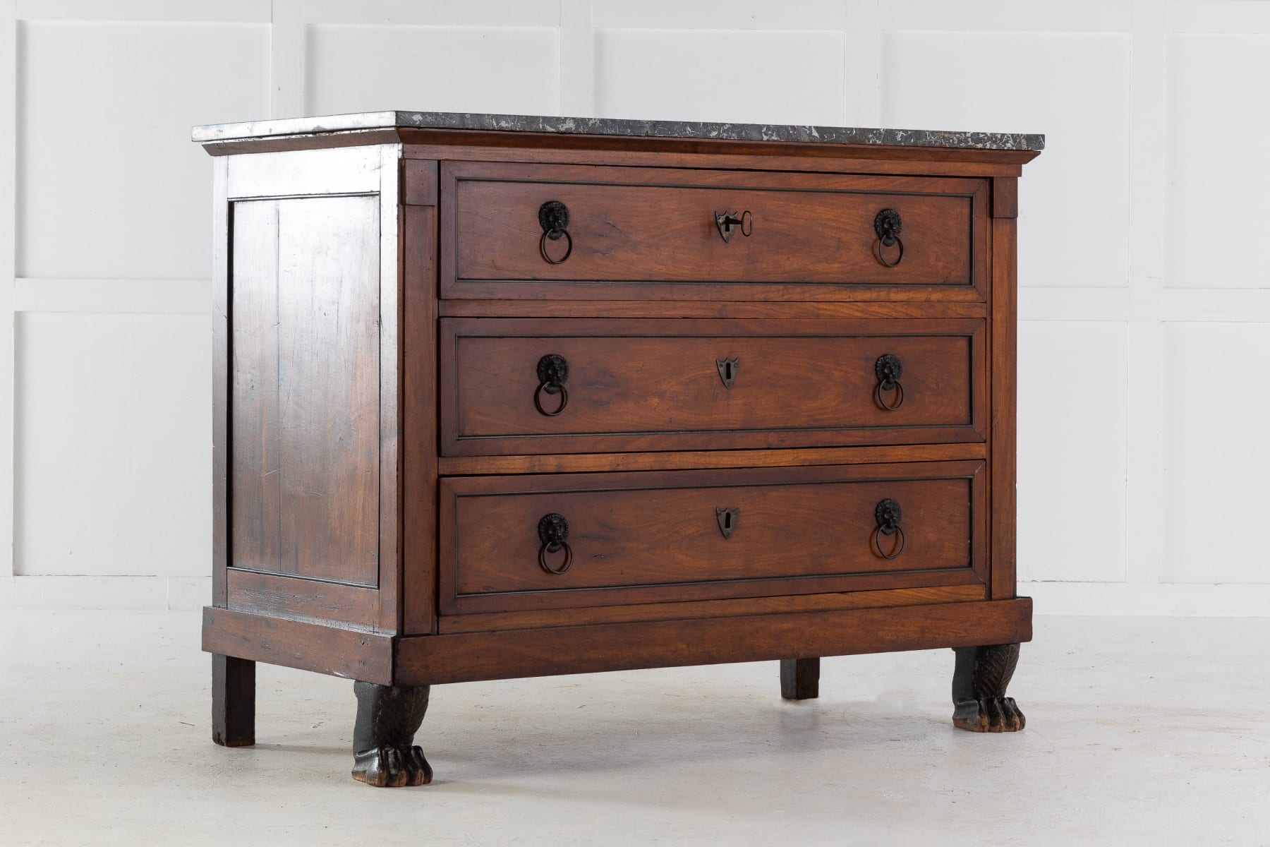 SOLD, 19th Century French Commode with Marble Top
