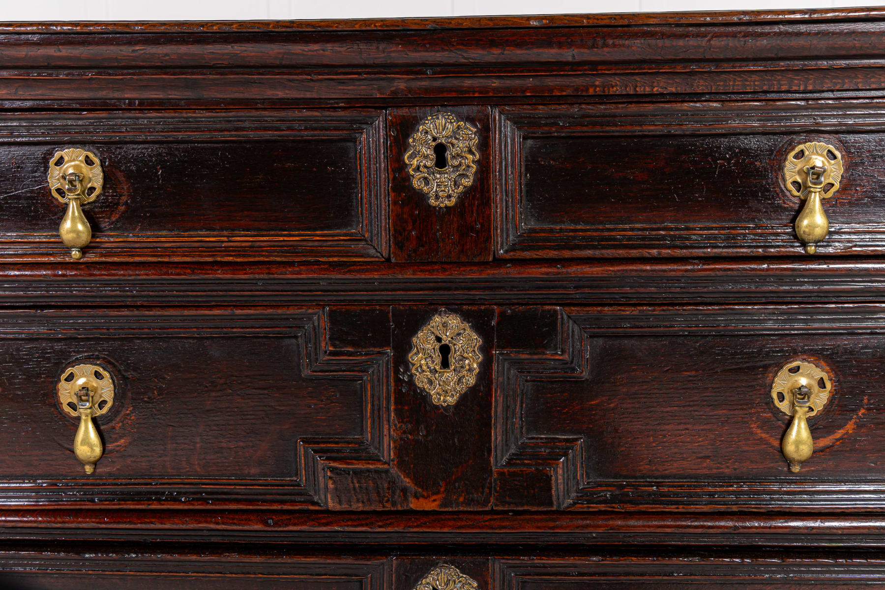 17th Century English Oak Chest of Drawers