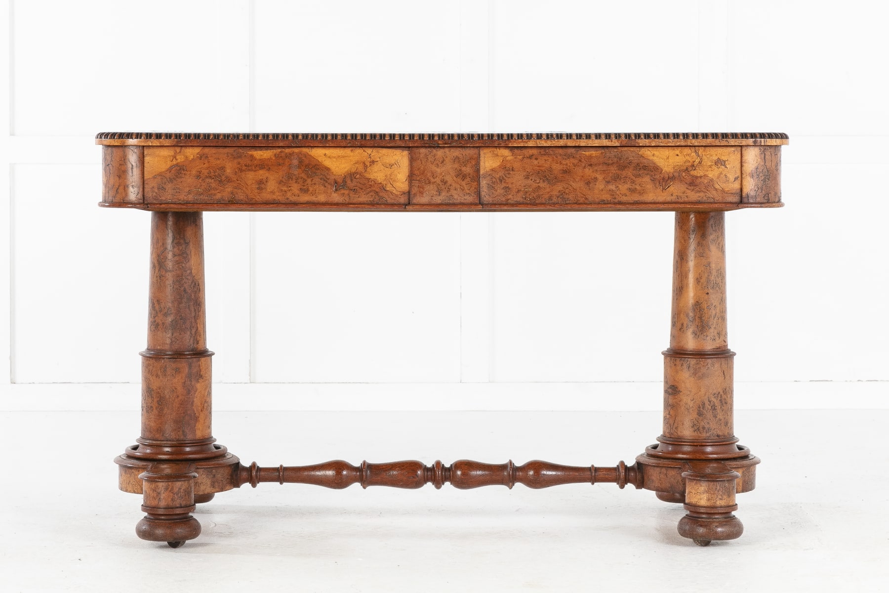 SOLD, 19th Century Pollard Oak Writing Table