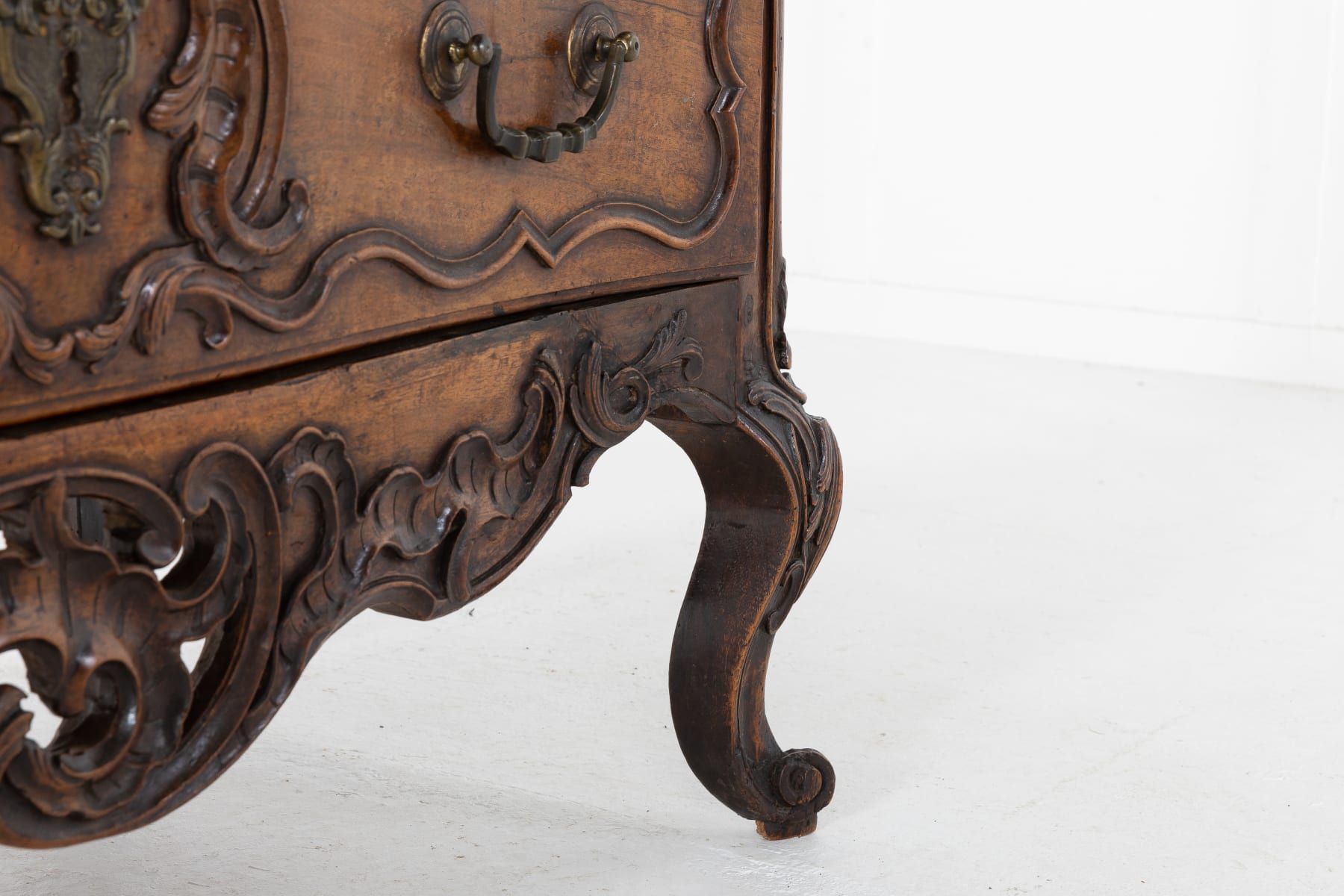 Early 18th Century Louis XV Two Drawer Commode