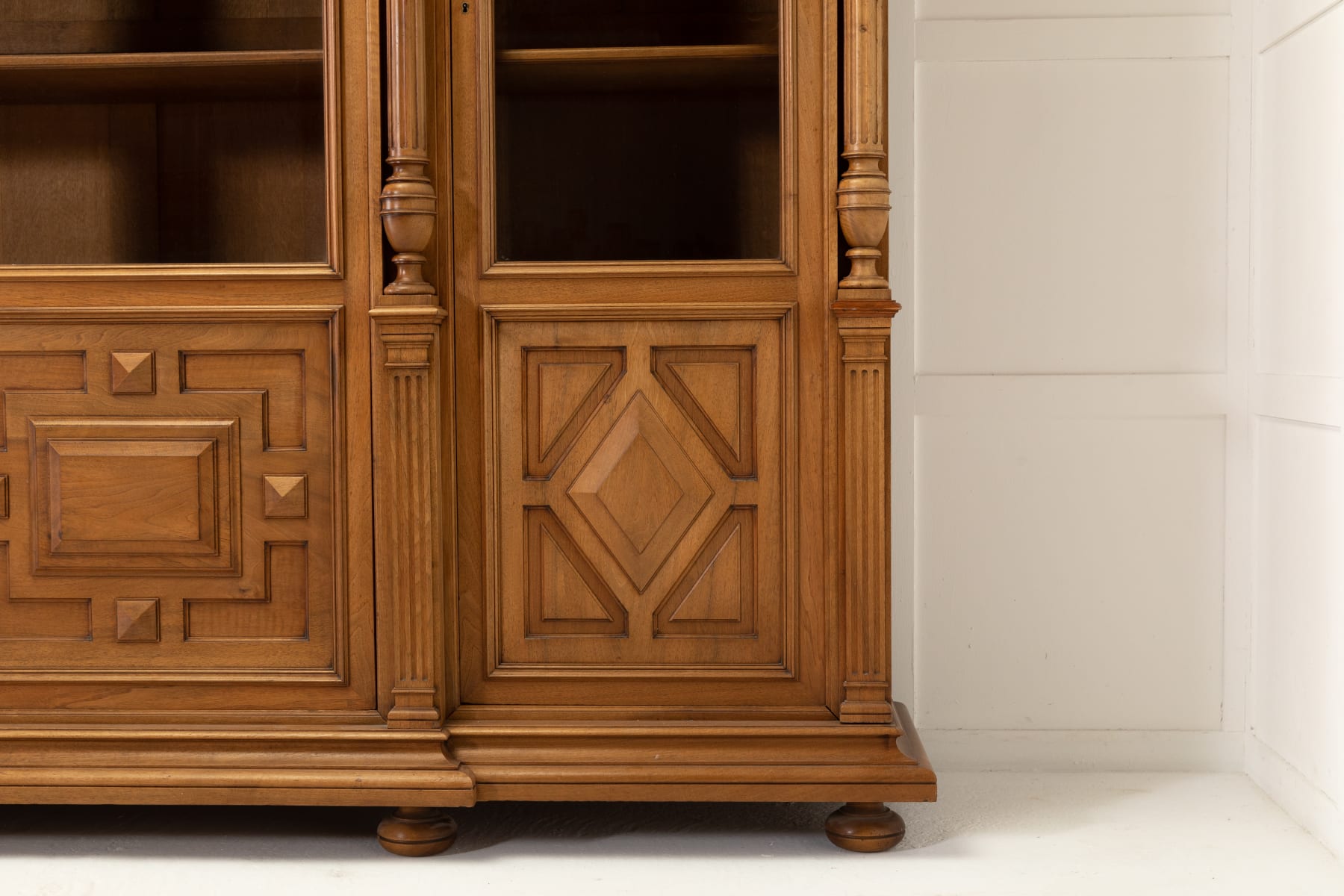 Large 19th Century Oak Bookcase