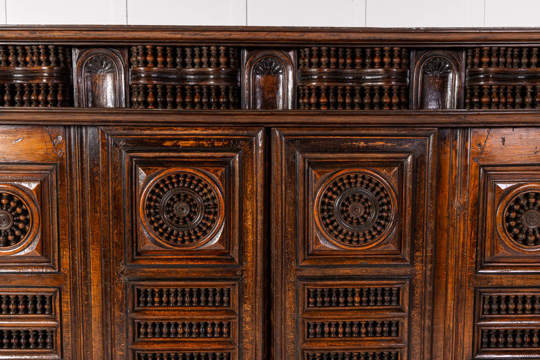 19th Century French Breton Oak Cabinet