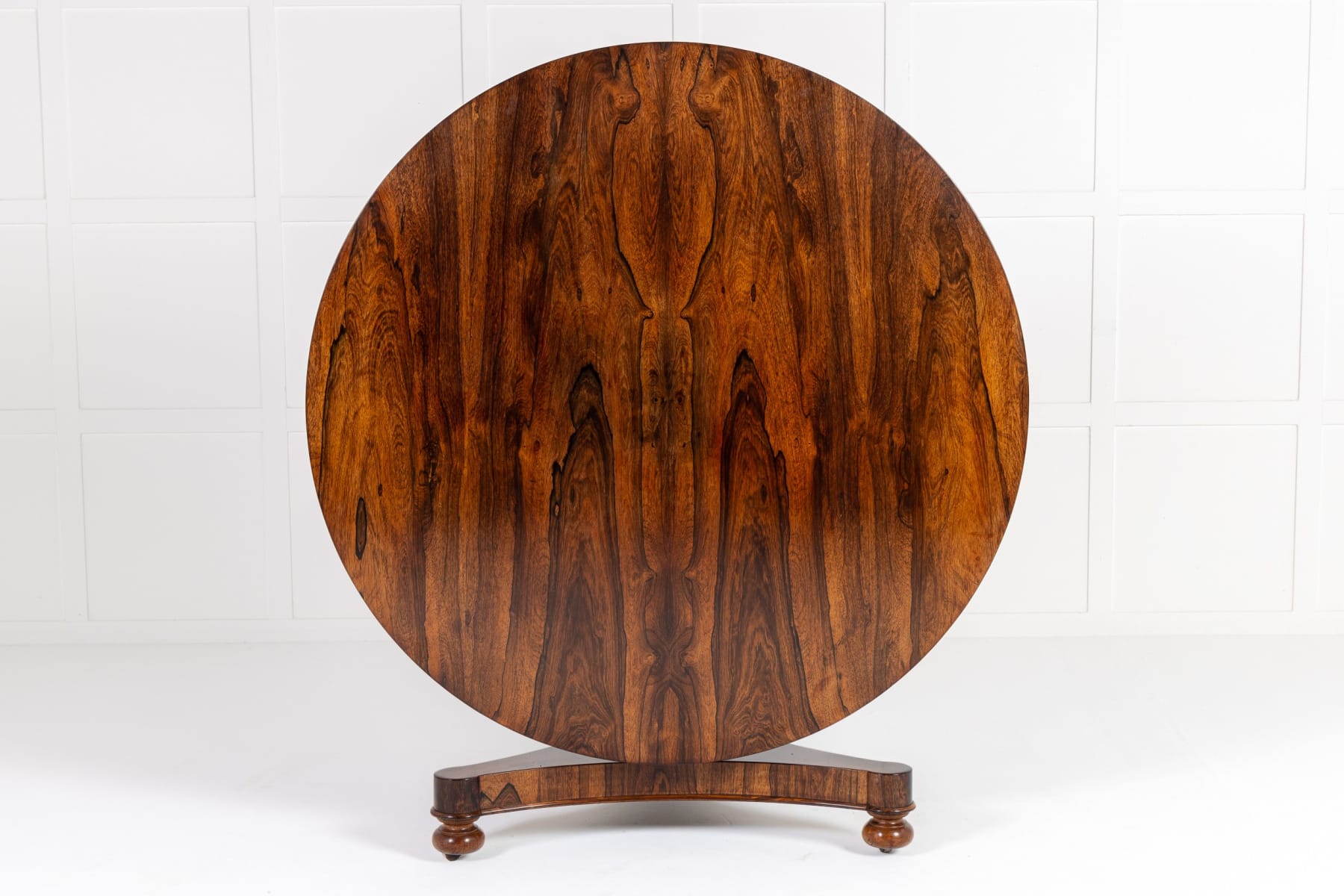 19th Century English Regency Rosewood Centre Table