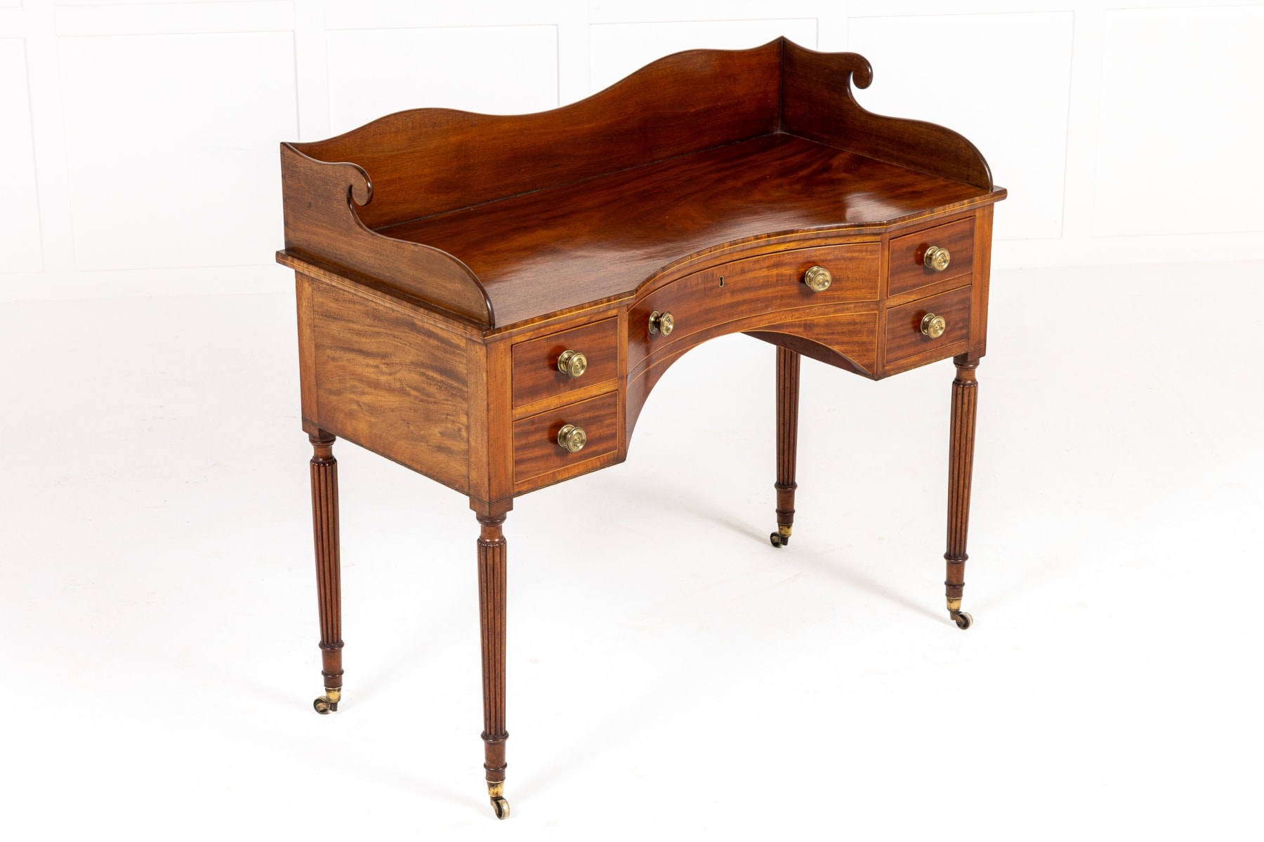 Late Regency Mahogany Writing Table