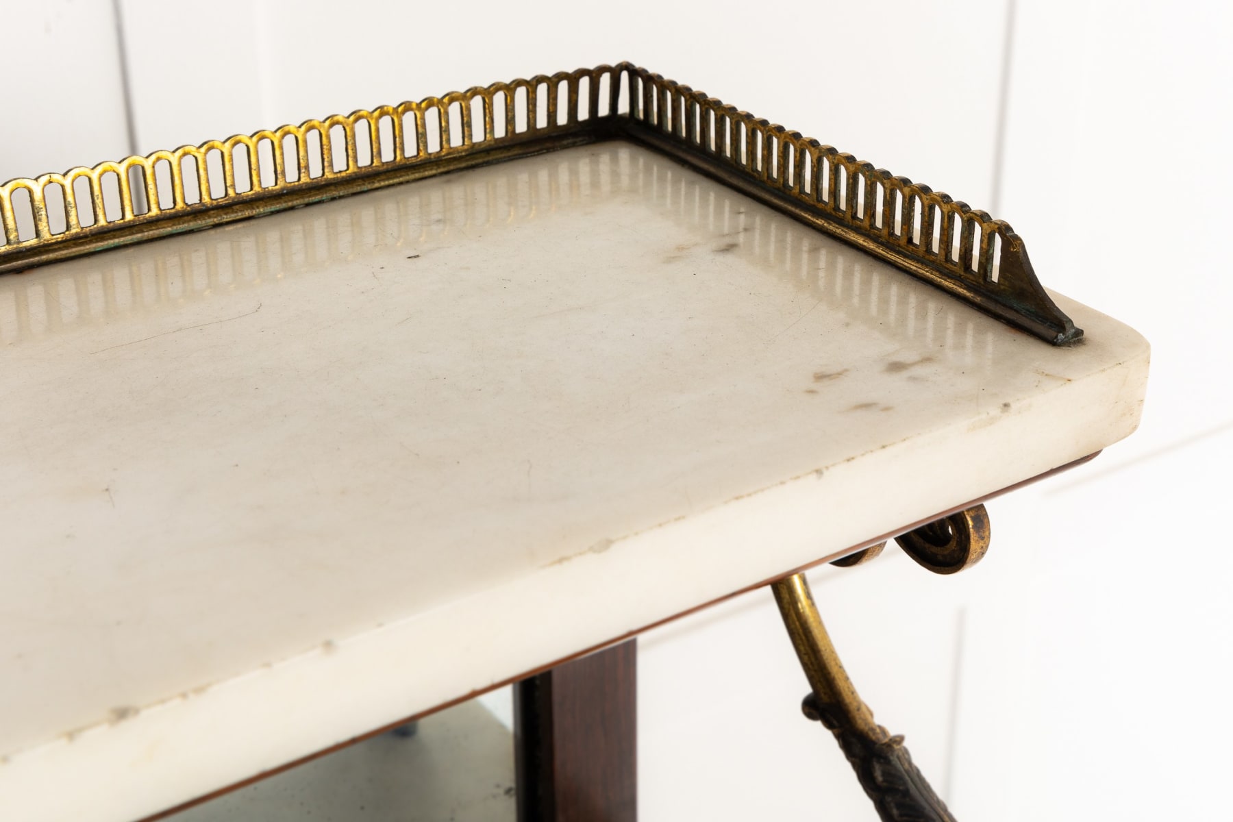 19th Century Regency Chiffonier with Marble Top