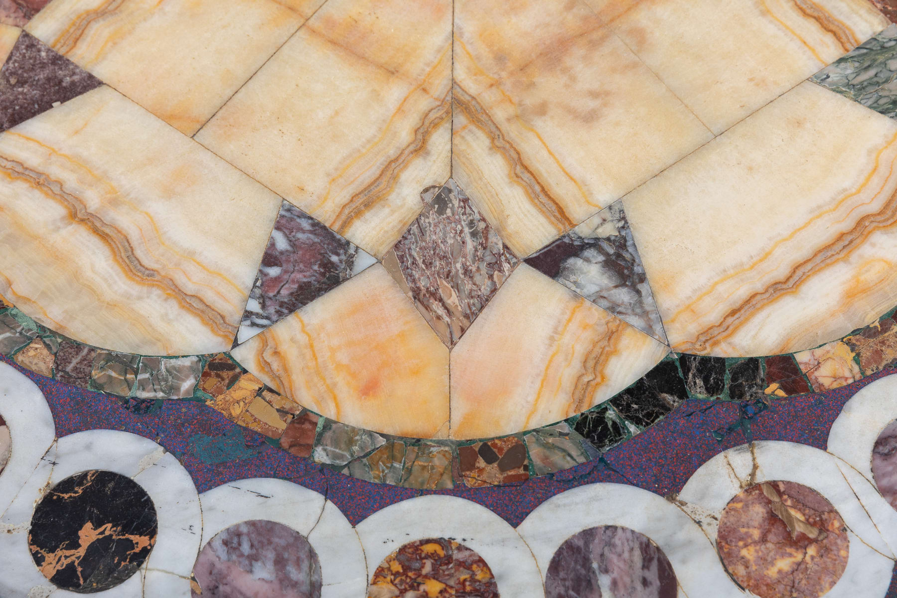 19th Century Specimen Marble Top Table