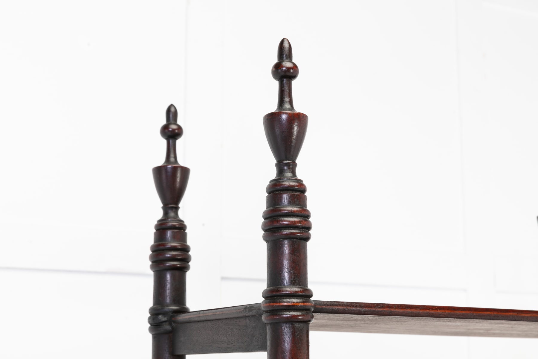 Large 19th Century Regency Mahogany Whatnot