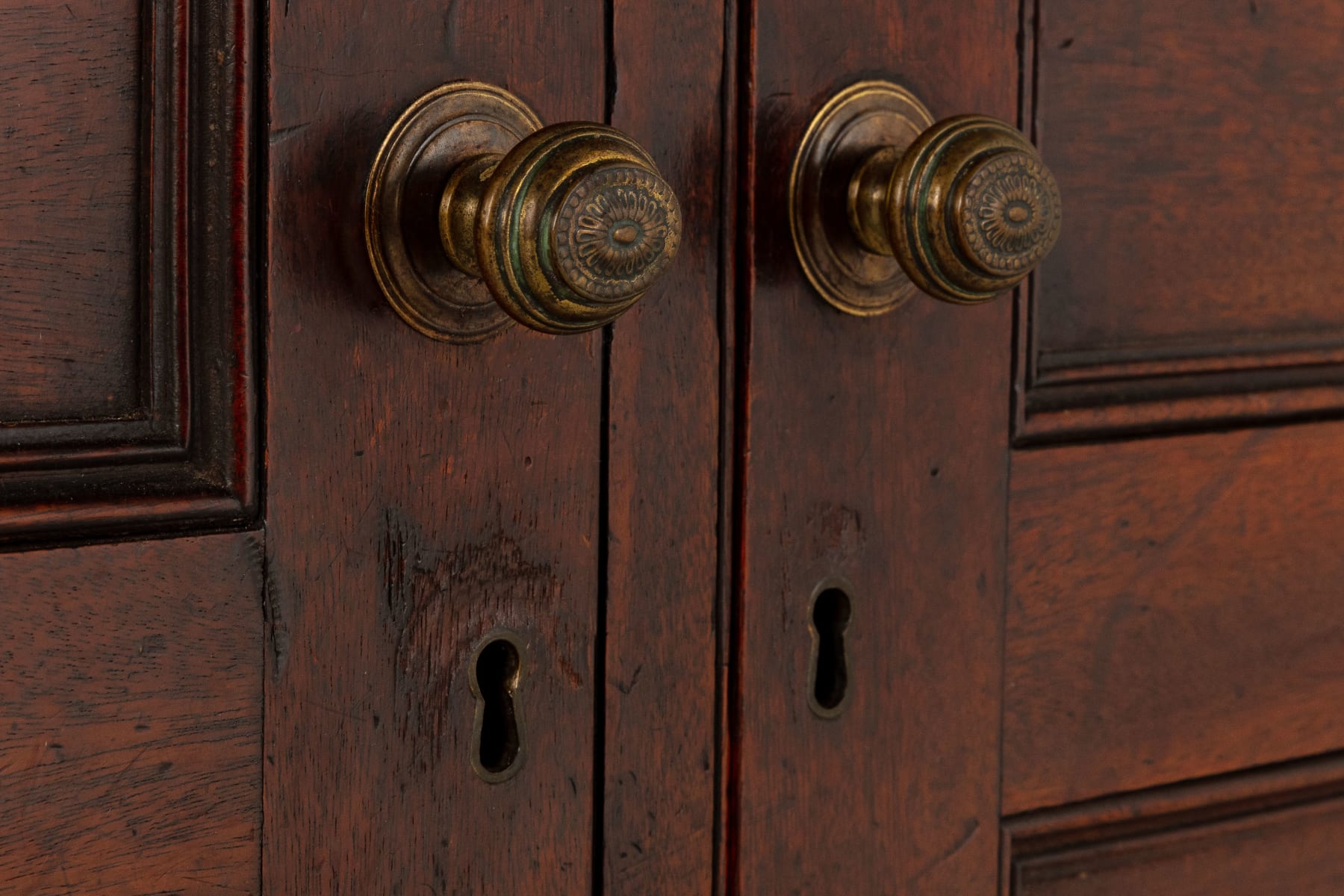 SOLD, Early 19th Century Mahogany Two Door Cabinet