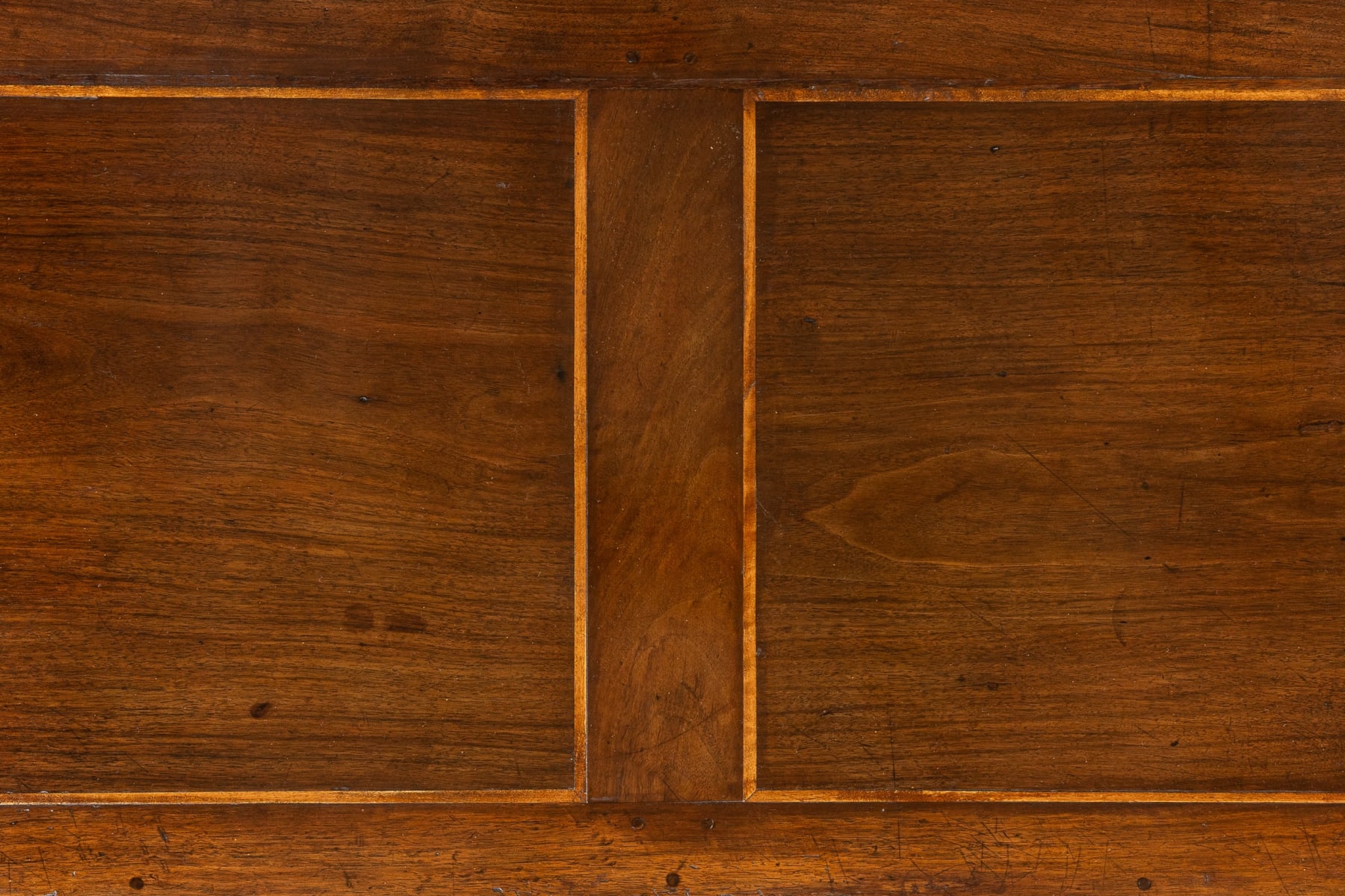 Small 18th Century French Louis XVI Walnut and Inlaid Commode