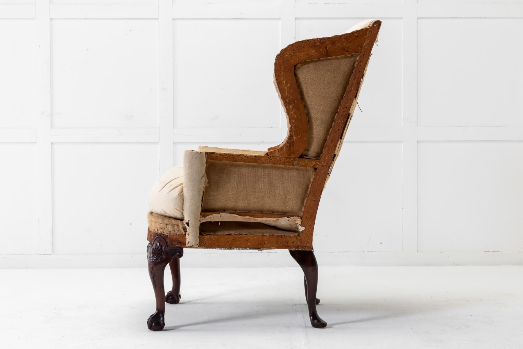 1930s English Wing Armchair