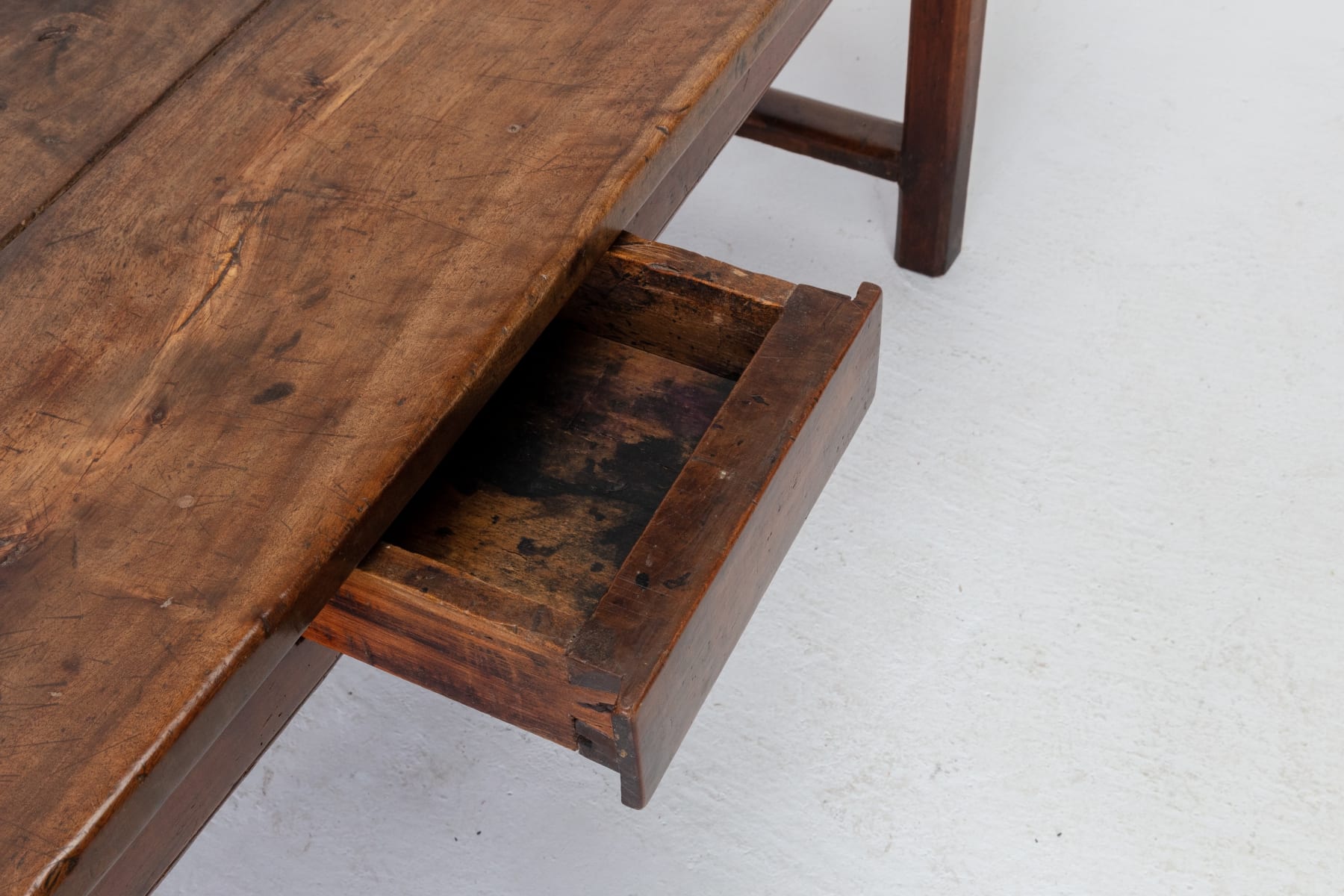 SOLD, 18th Century French Walnut Farmhouse Table