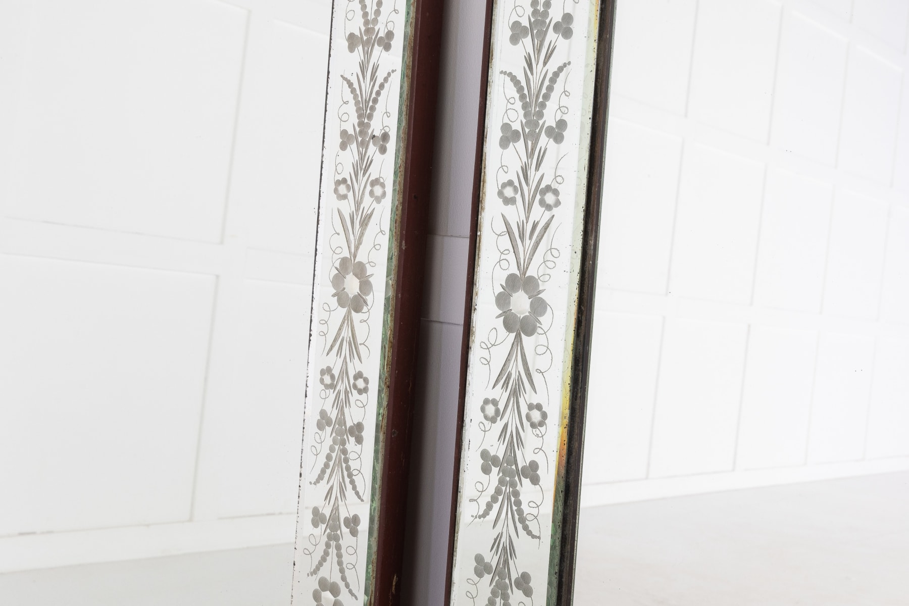 SOLD, Pair of 19th Century French 'Venetian' Mirrors