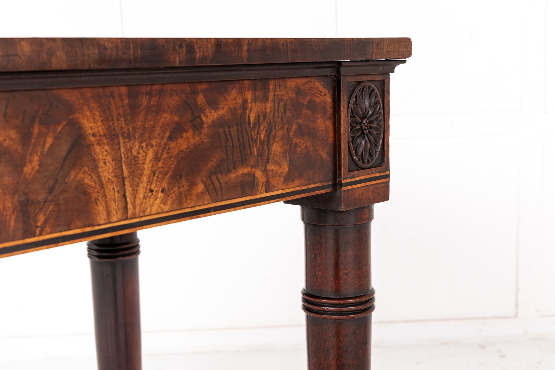 Late George III English Mahogany Side Table